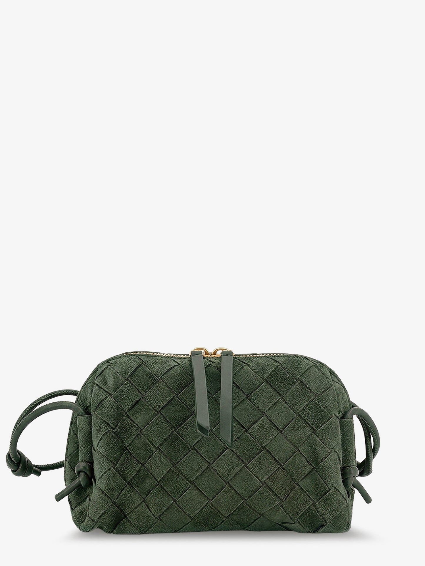 Bottega Veneta Women Concert Pochette Suede Crossbody Bag BOTTEGA VENETA