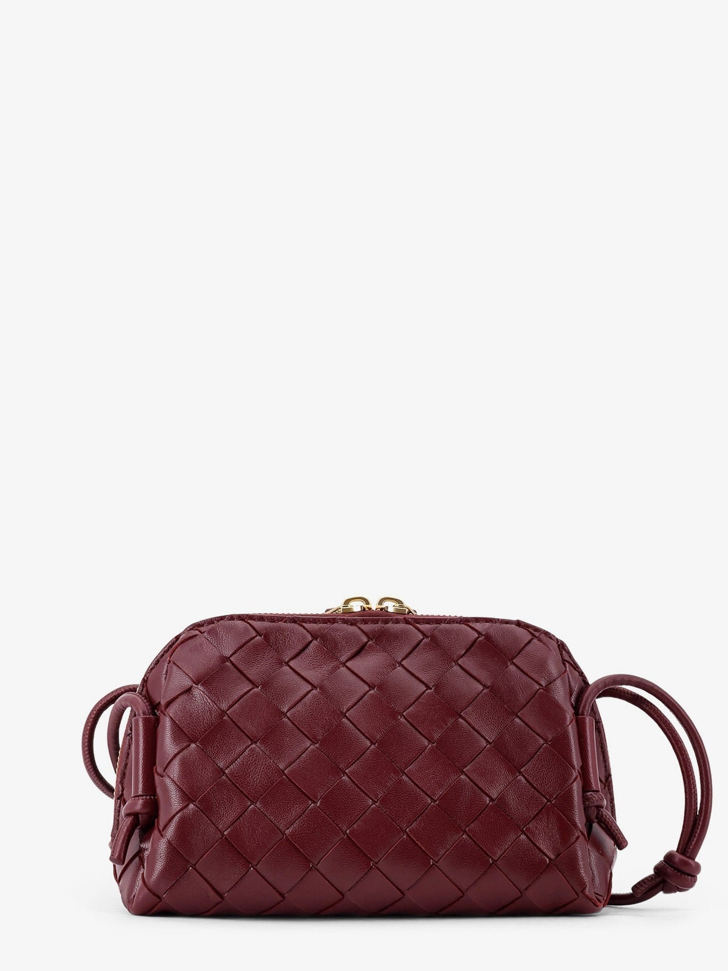 Bottega Veneta Women Concert Pouch Leather Shoulder Bag With Intrecciato Motif BOTTEGA VENETA