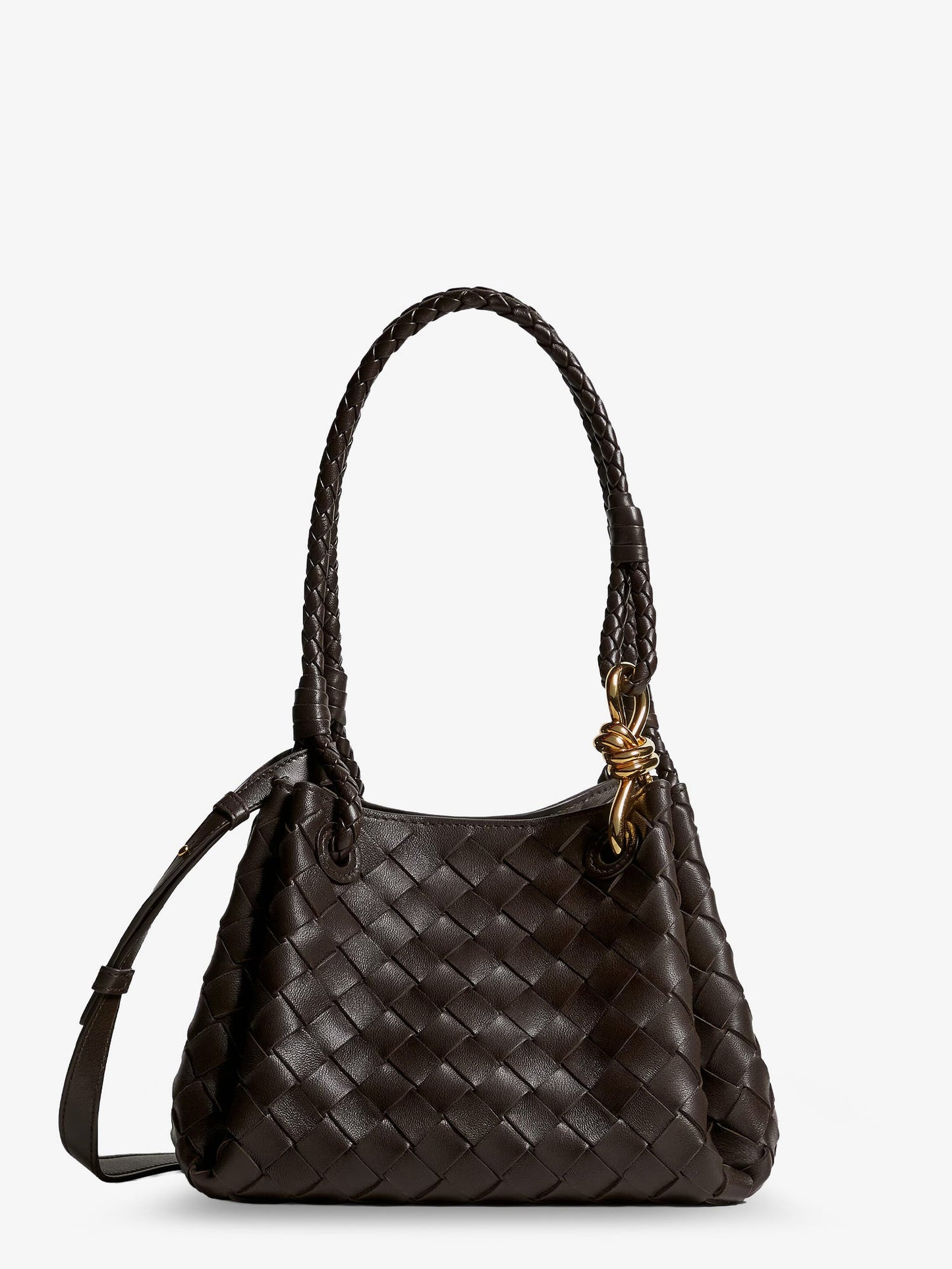 Bottega Veneta Women Parachute Leather Crossbody Bag BOTTEGA VENETA