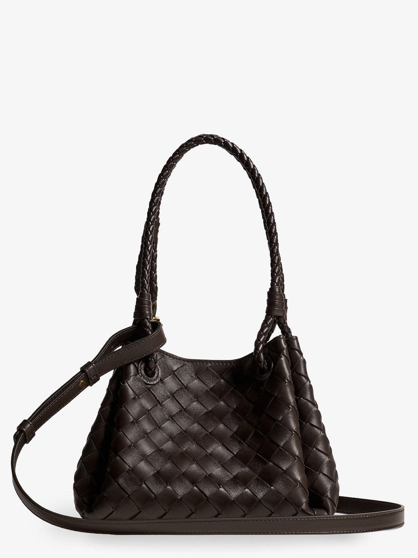 Bottega Veneta Women Parachute Leather Crossbody Bag BOTTEGA VENETA