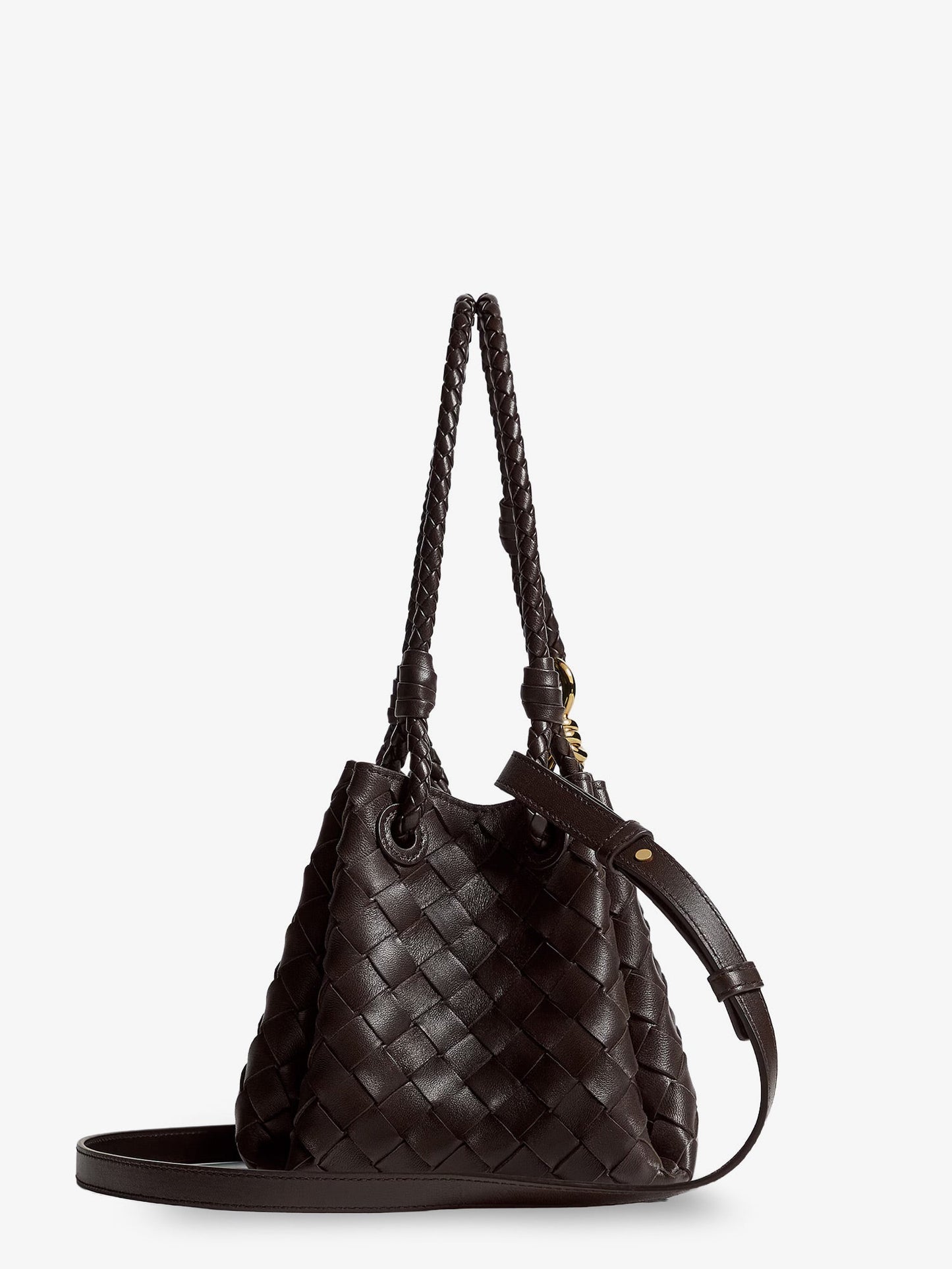 Bottega Veneta Women Parachute Leather Crossbody Bag BOTTEGA VENETA