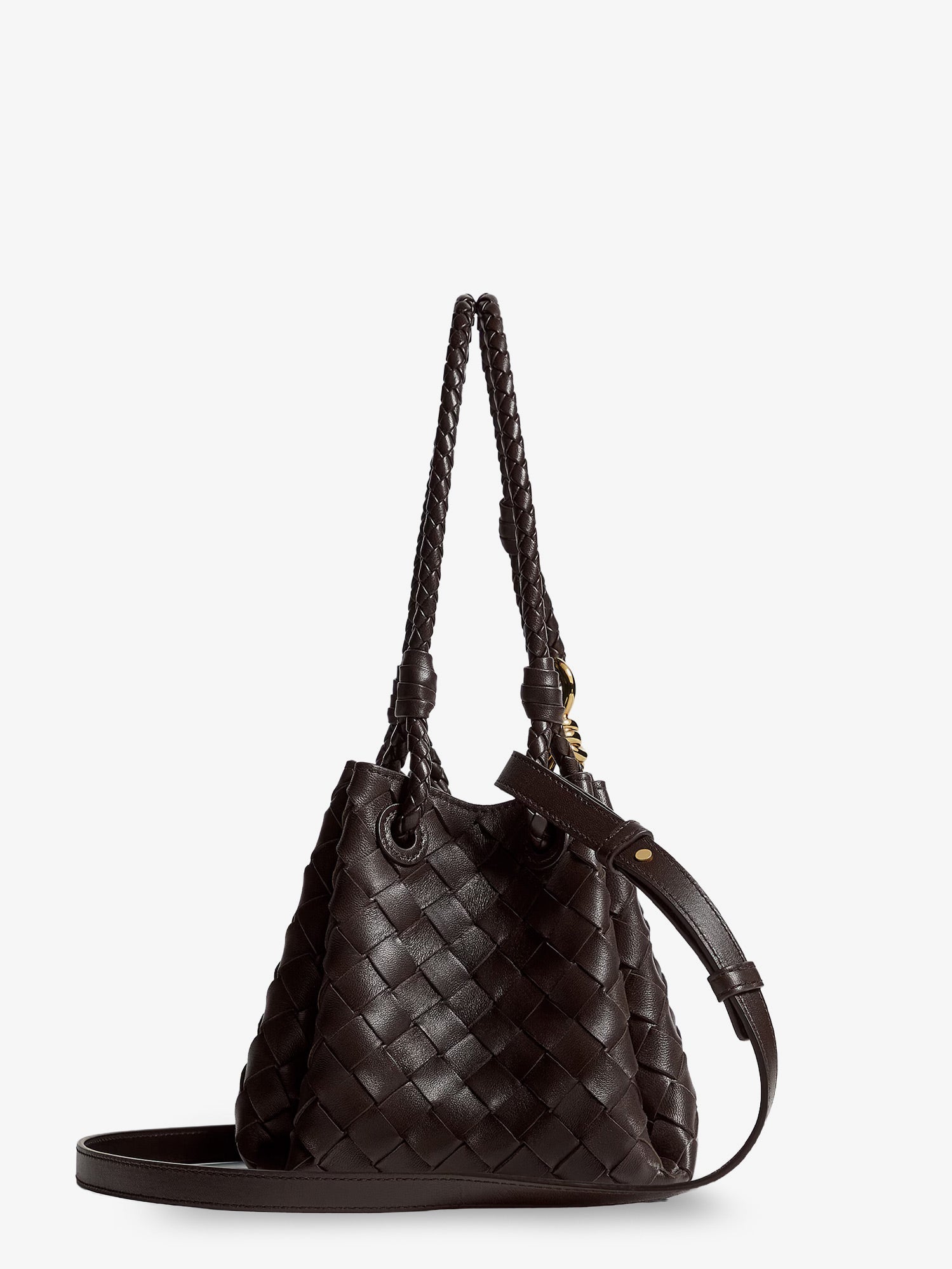 Bottega Veneta Women Parachute Leather Crossbody Bag BOTTEGA VENETA