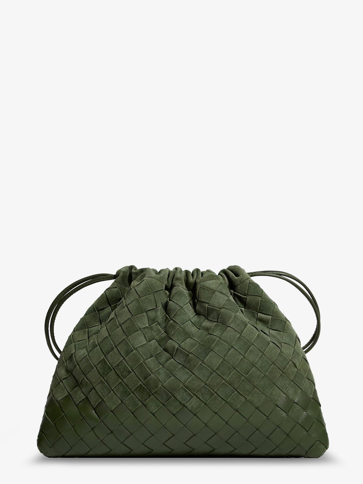 Bottega Veneta Women Suede Dustbag With Intrecciato Motif BOTTEGA VENETA