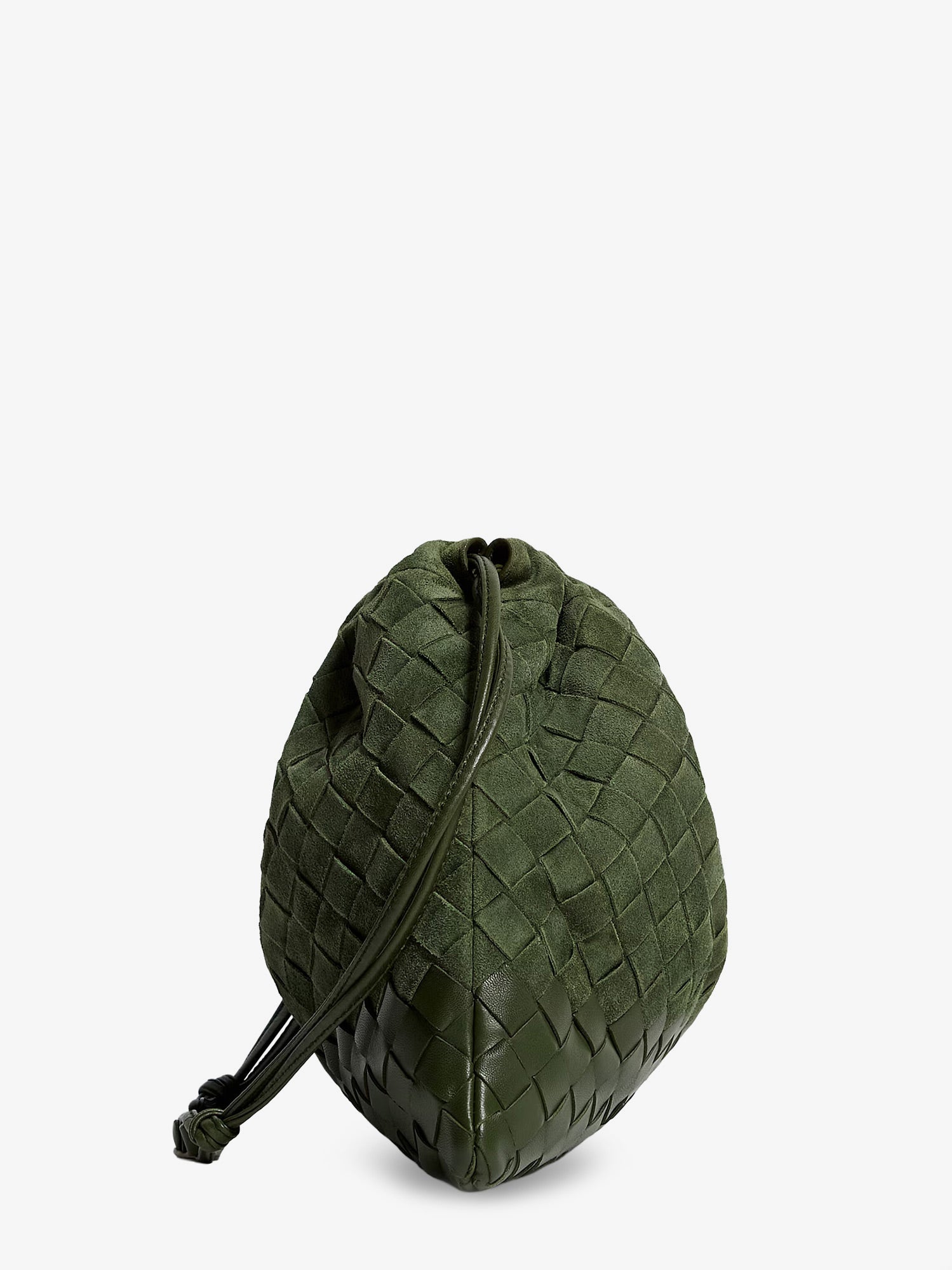 Bottega Veneta Women Suede Dustbag With Intrecciato Motif BOTTEGA VENETA
