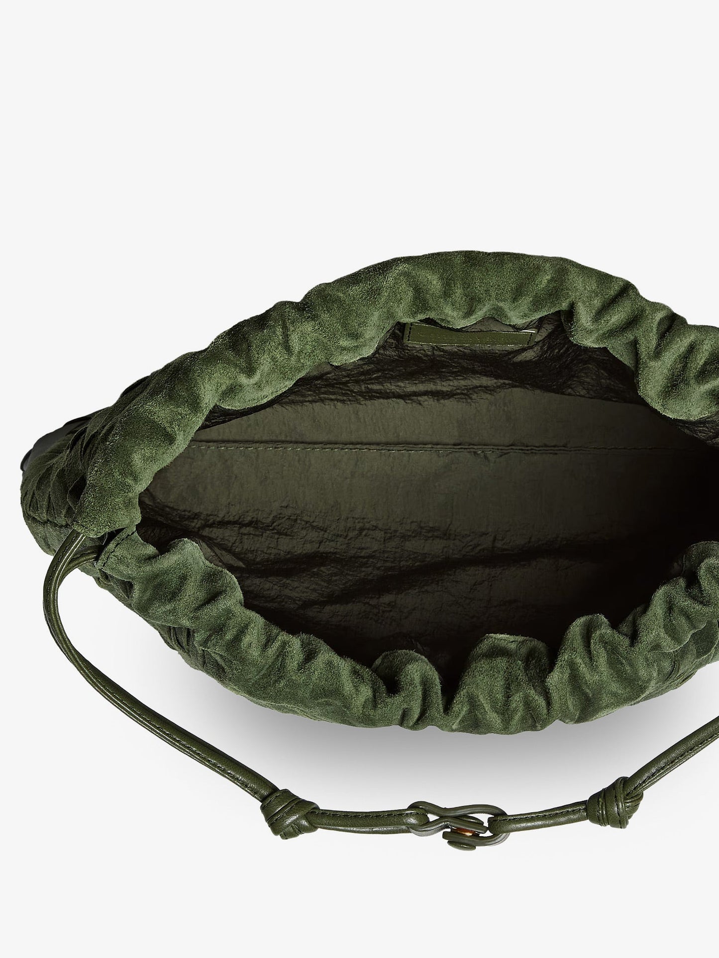 Bottega Veneta Women Suede Dustbag With Intrecciato Motif BOTTEGA VENETA