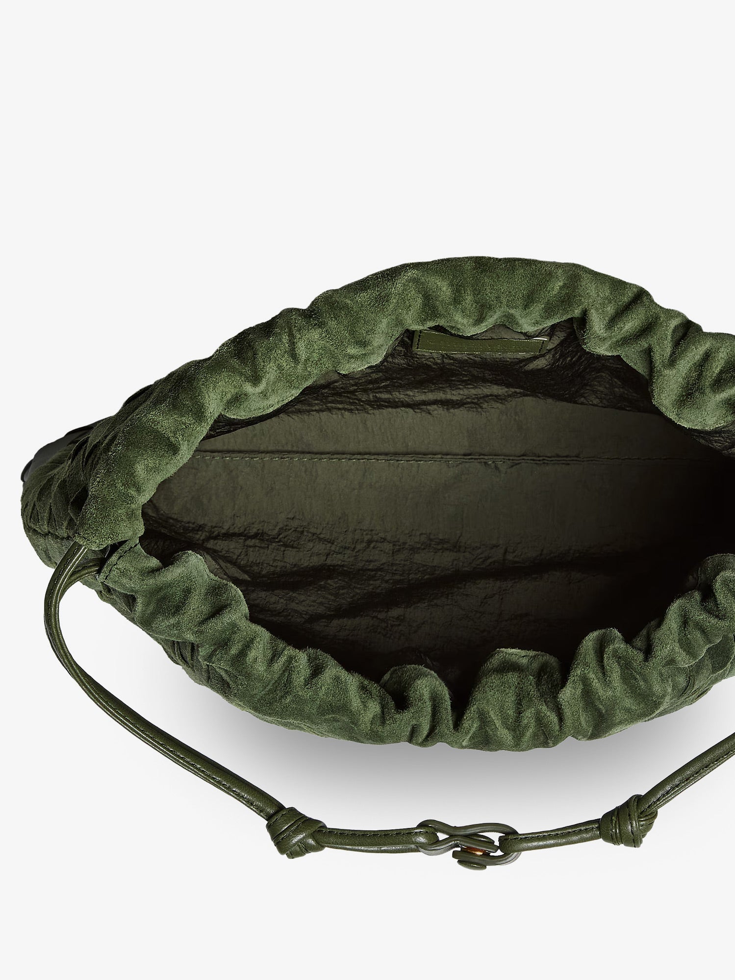 Bottega Veneta Women Suede Dustbag With Intrecciato Motif BOTTEGA VENETA