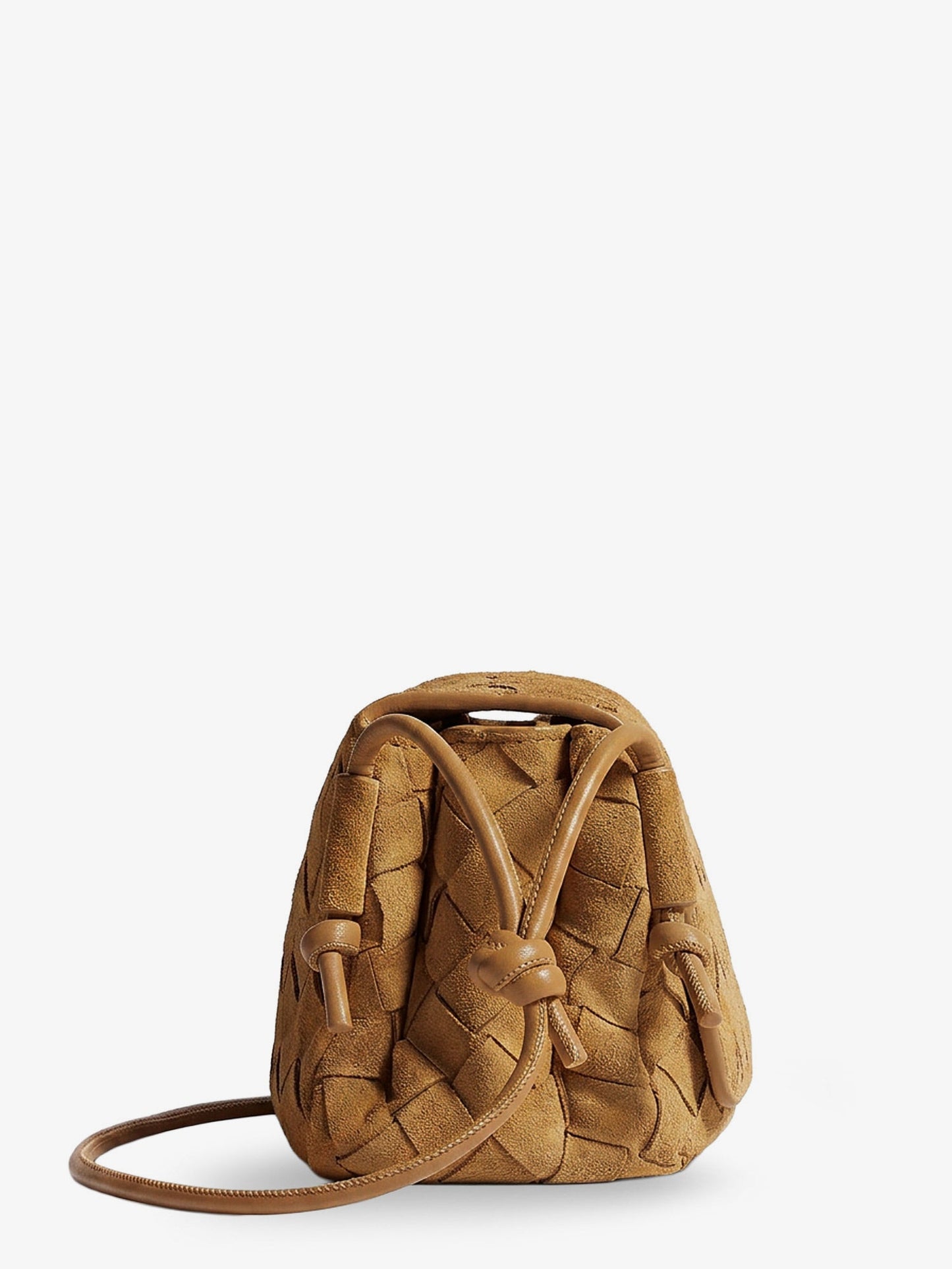Bottega Veneta Women Notturno Suede Pouch BOTTEGA VENETA