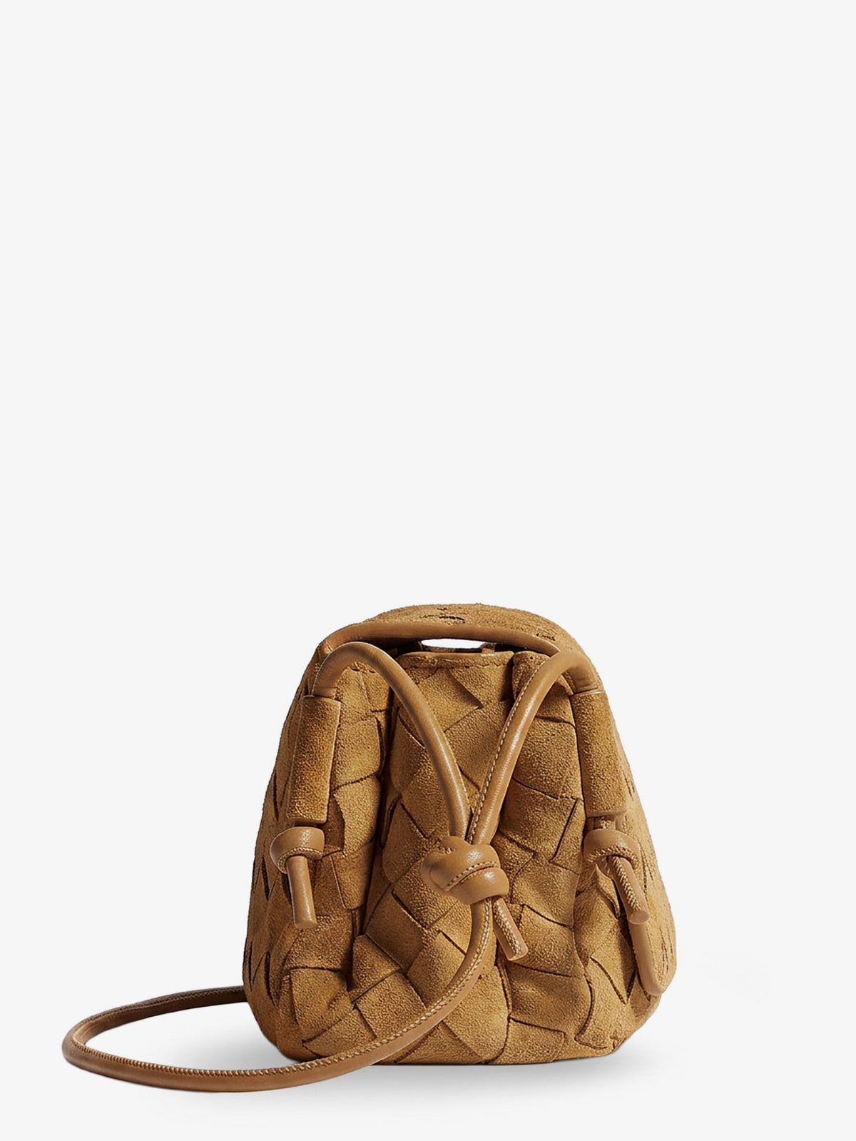 Bottega Veneta Women Notturno Suede Pouch BOTTEGA VENETA