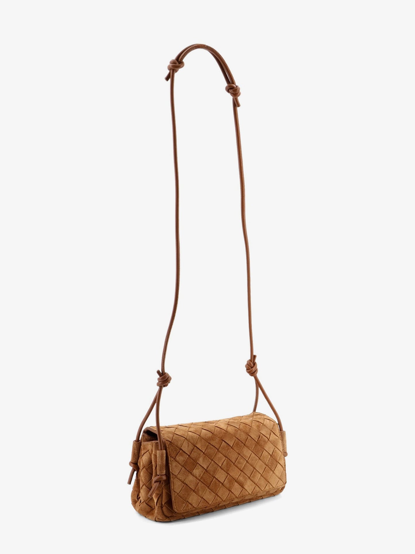 Bottega Veneta Women Notturno Suede Pouch BOTTEGA VENETA