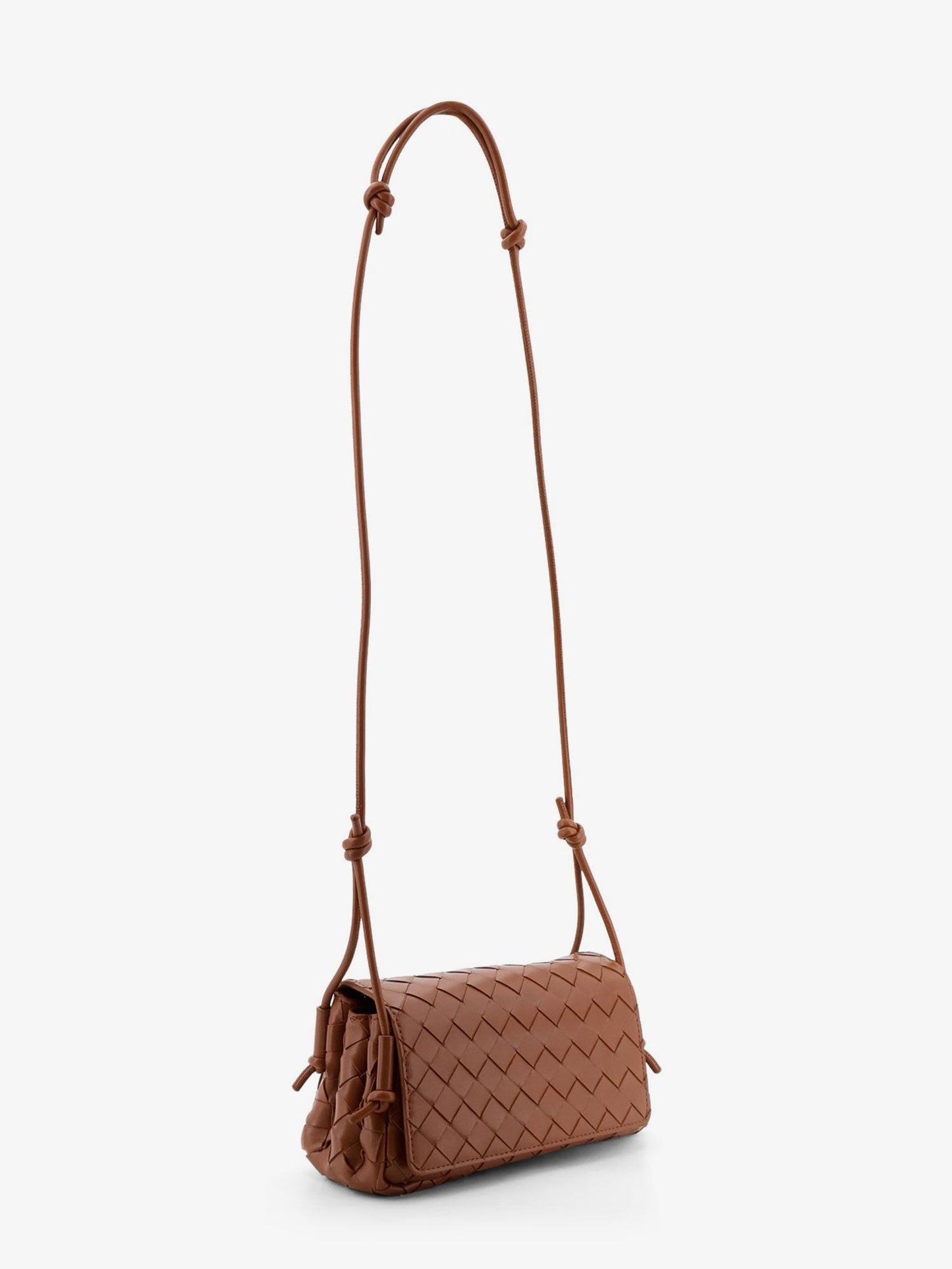 Bottega Veneta Women Notturno Clutch Bag With Leather Shoulder Strap BOTTEGA VENETA
