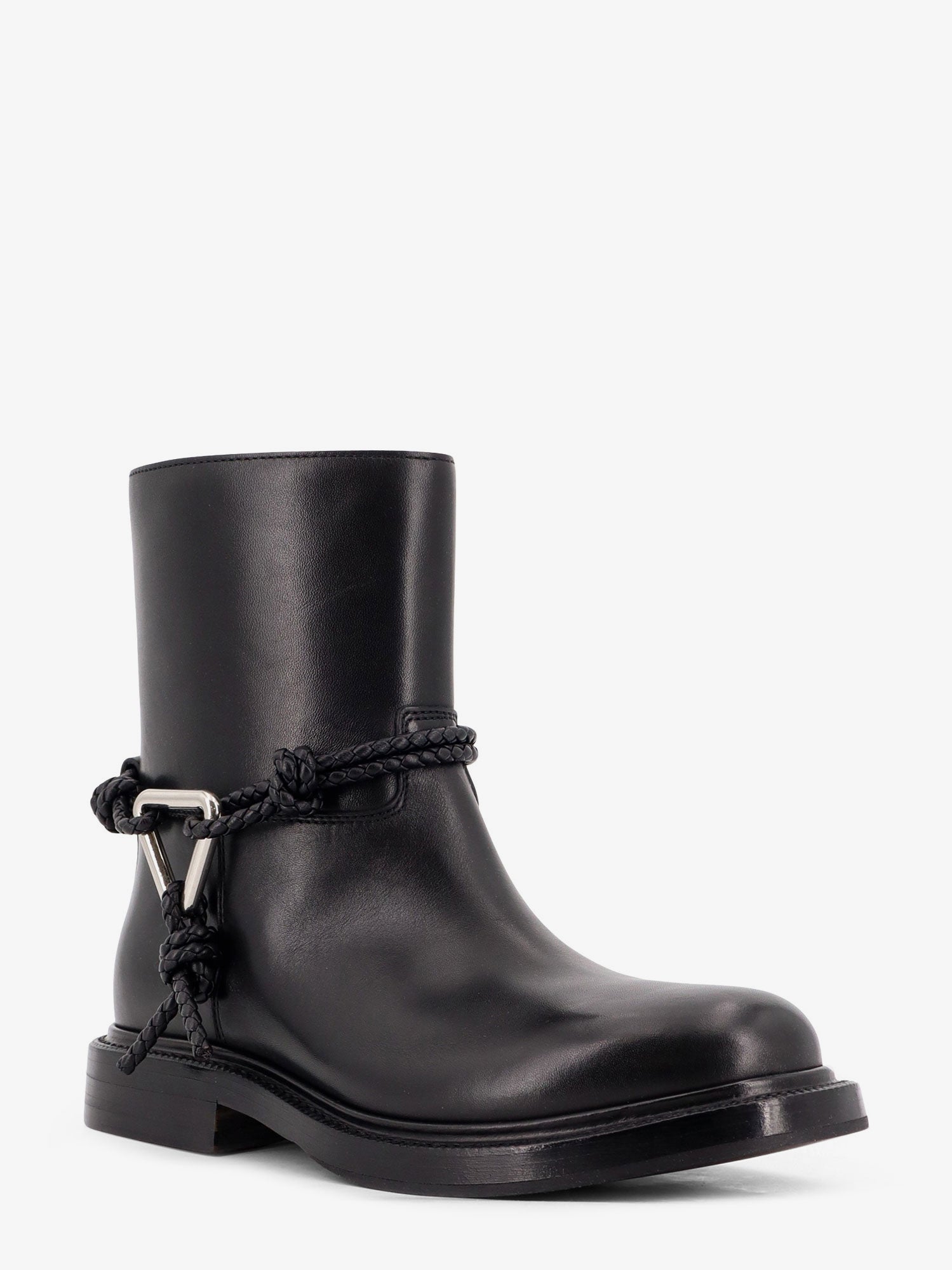 Bottega Veneta Women James Leather Ankle Boots BOTTEGA VENETA