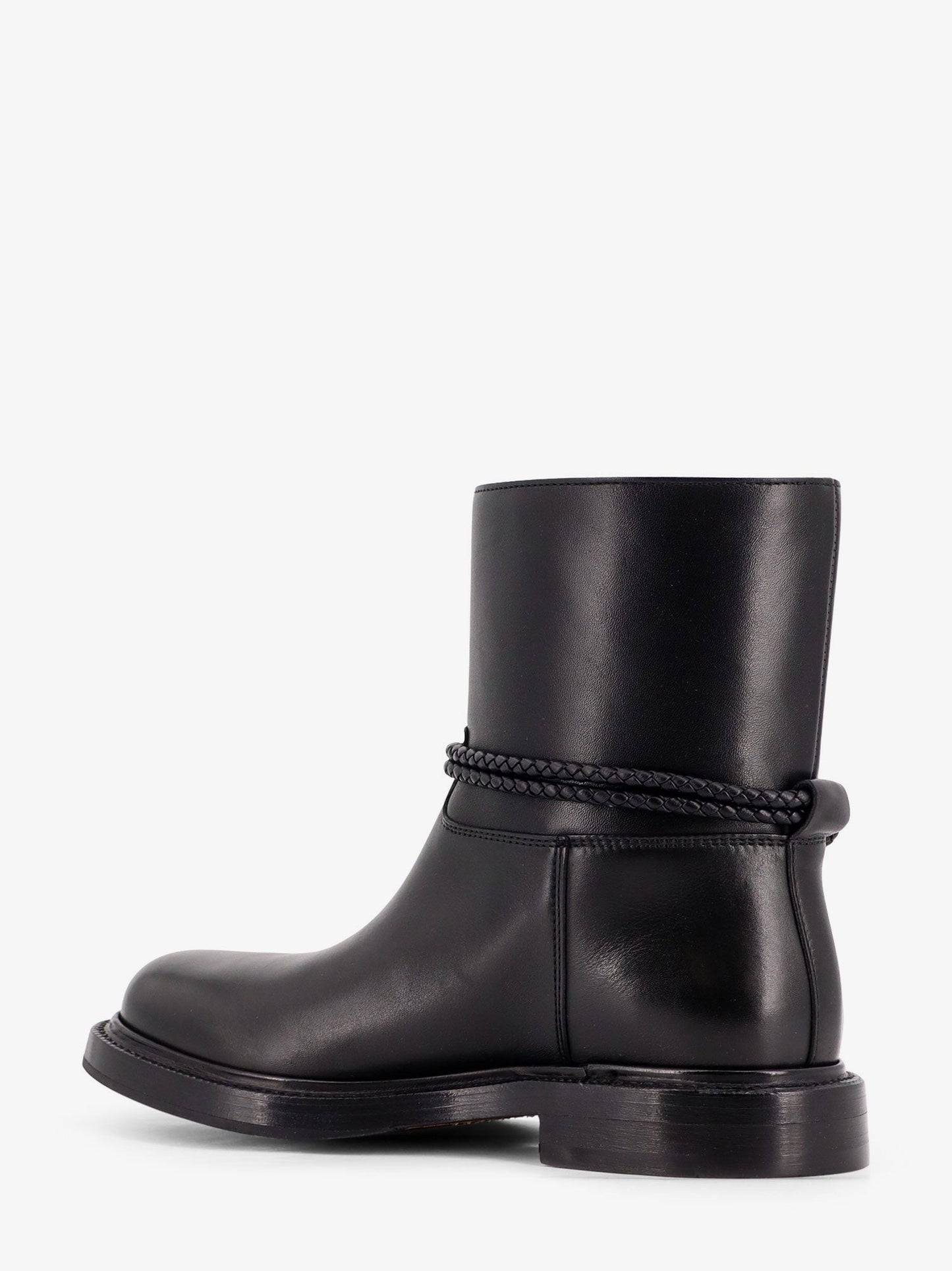Bottega Veneta Women James Leather Ankle Boots BOTTEGA VENETA