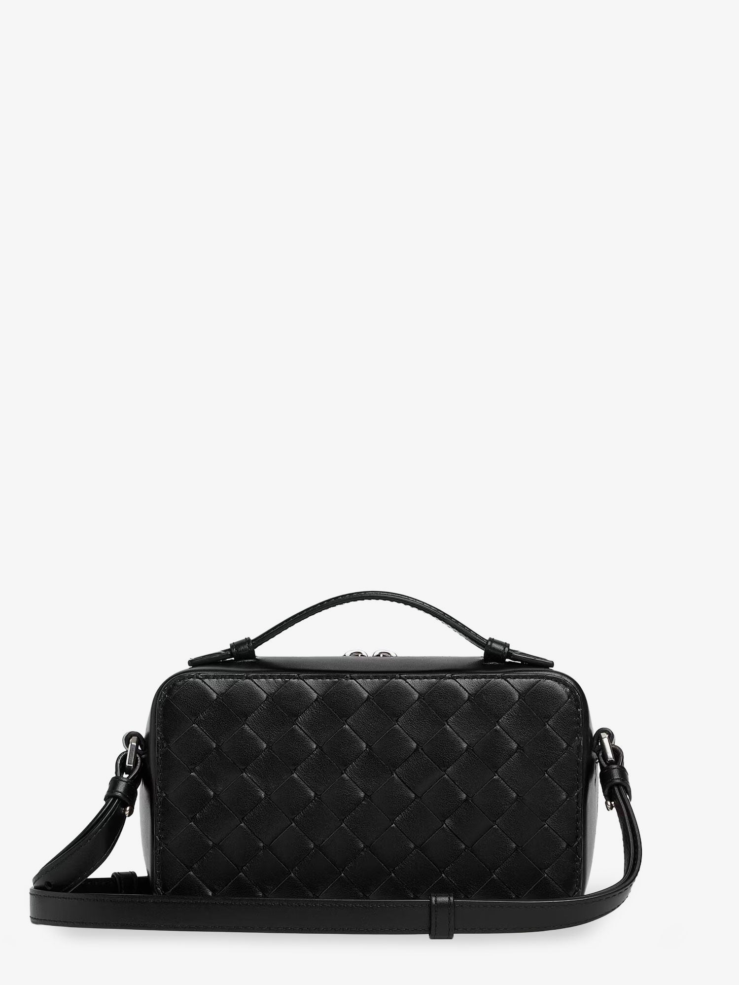 Bottega Veneta Men Leather Clutch Bag With Intrecciato Motif BOTTEGA VENETA