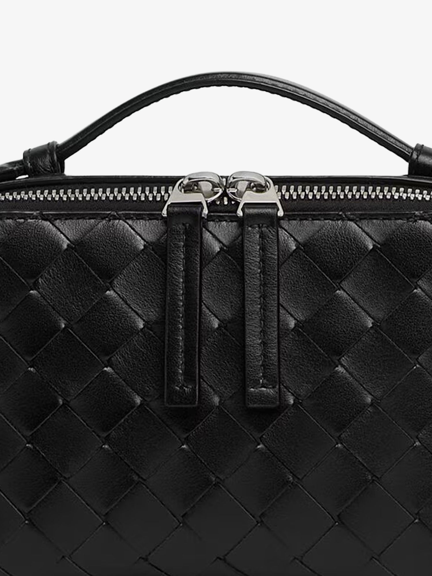 Bottega Veneta Men Leather Clutch Bag With Intrecciato Motif BOTTEGA VENETA