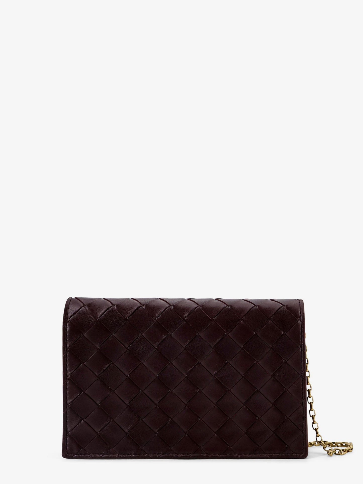 Bottega Veneta Women Leather Crossbody Bag With Intrecciato Motif BOTTEGA VENETA
