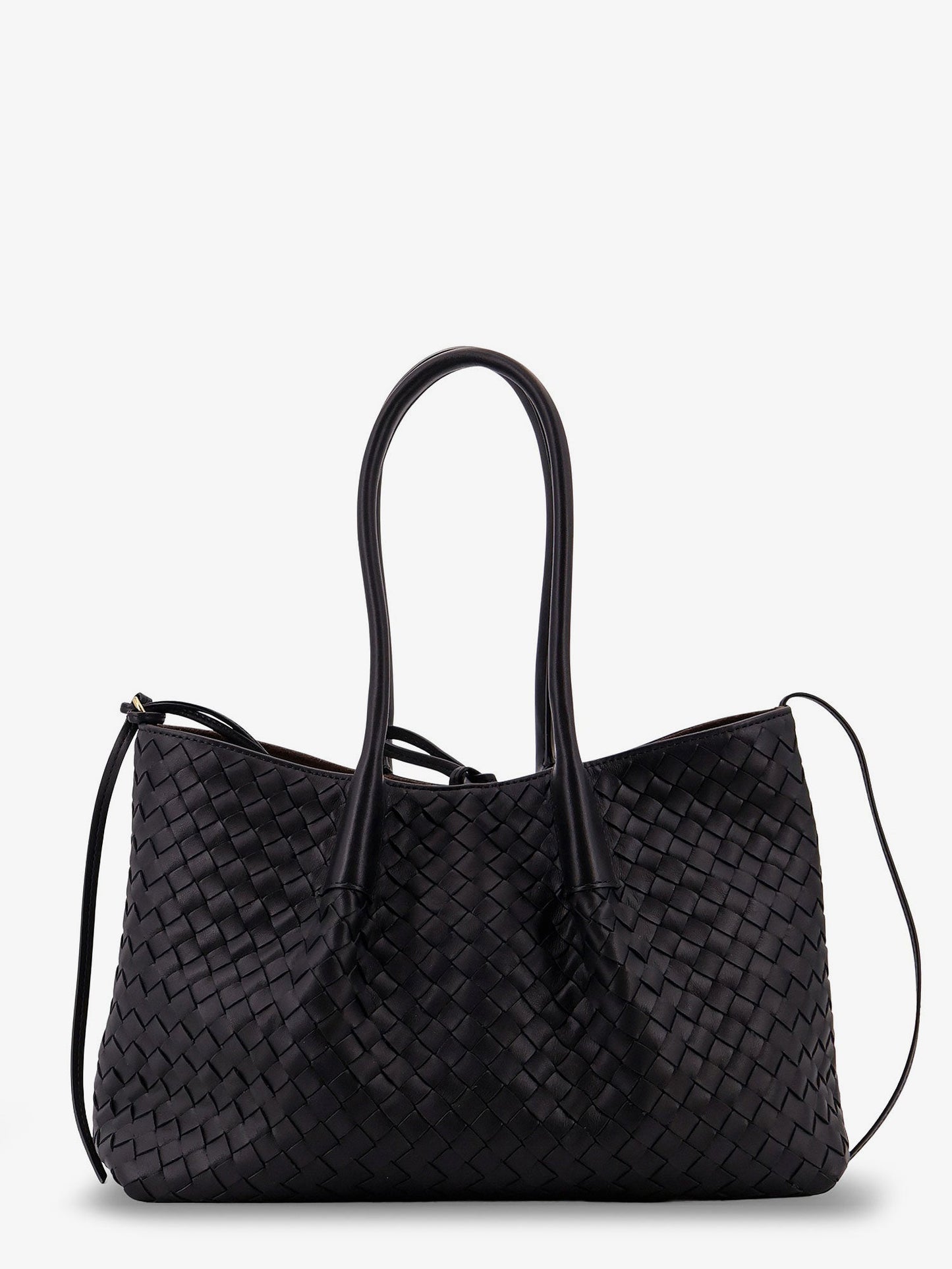 Bottega Veneta Women Pinacoteca Leather Handbag With Intrecciato Motif BOTTEGA VENETA