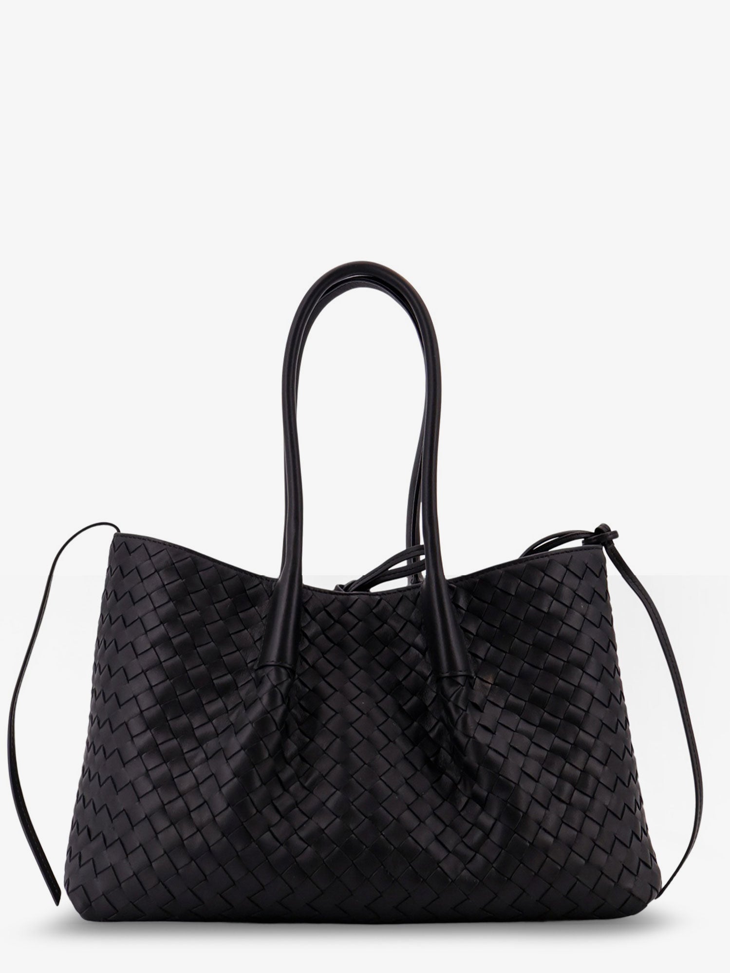 Bottega Veneta Women Pinacoteca Leather Handbag With Intrecciato Motif BOTTEGA VENETA