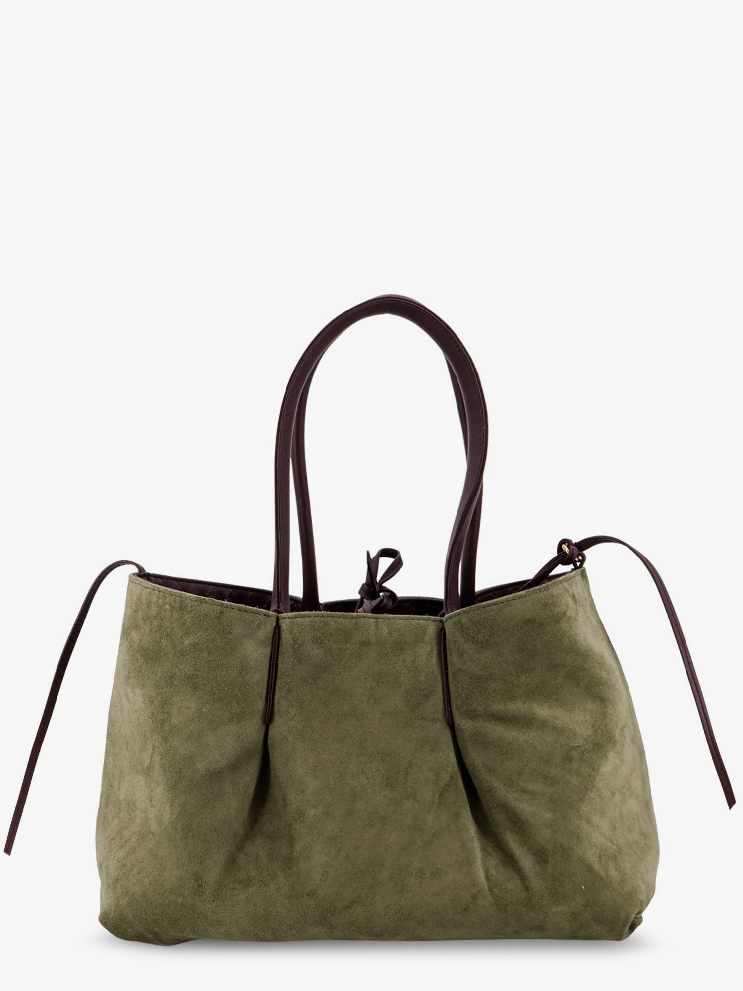Bottega Veneta Women Pinacoteca Leather Handbag With Intrecciato Motif BOTTEGA VENETA