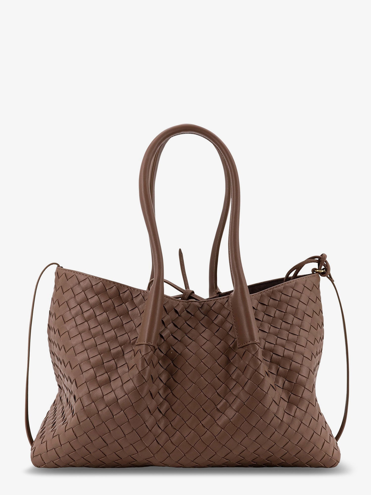 Bottega Veneta Women Pinacoteca Leather Handbag With Intrecciato Motif BOTTEGA VENETA