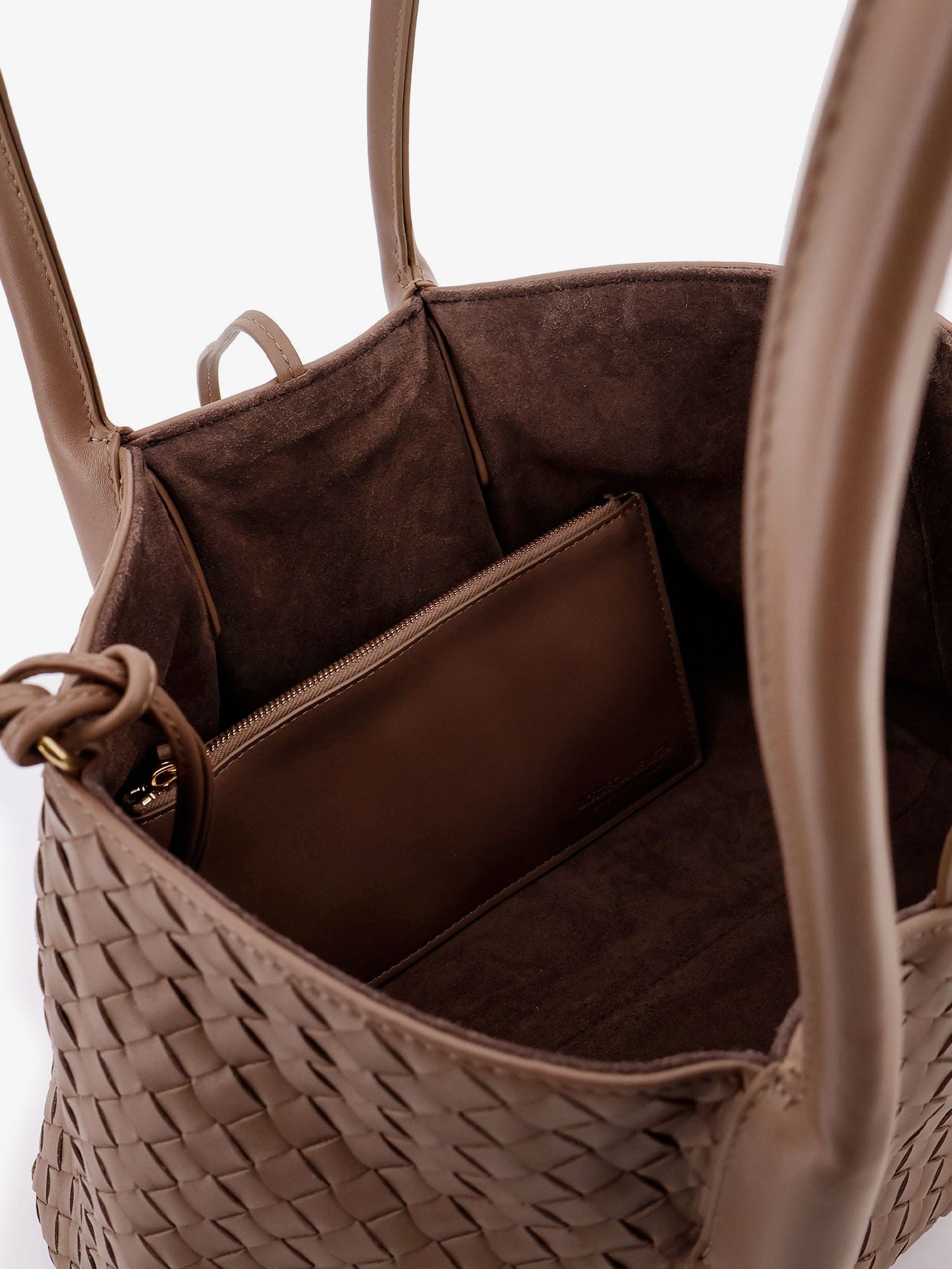 Bottega Veneta Women Pinacoteca Leather Handbag With Intrecciato Motif BOTTEGA VENETA