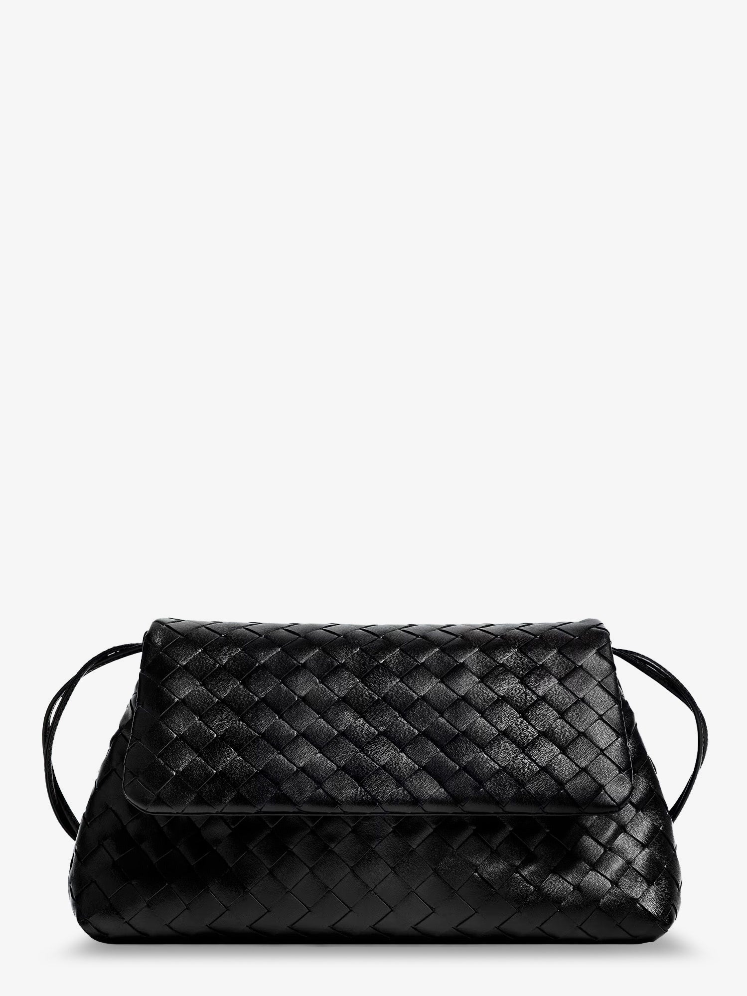 Bottega Veneta Women Leather Shoulder Bag With Intrecciato Pattern BOTTEGA VENETA
