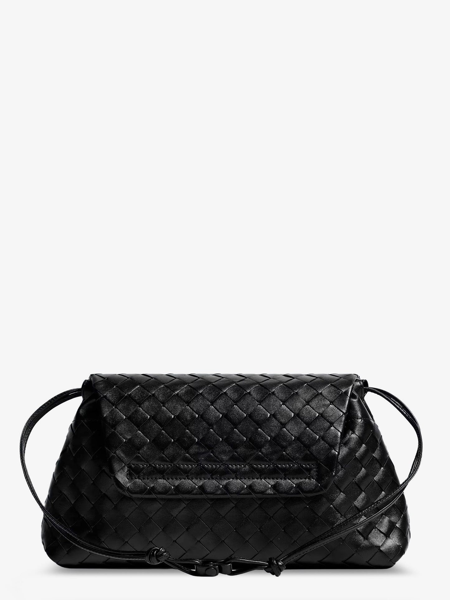 Bottega Veneta Women Leather Shoulder Bag With Intrecciato Pattern BOTTEGA VENETA