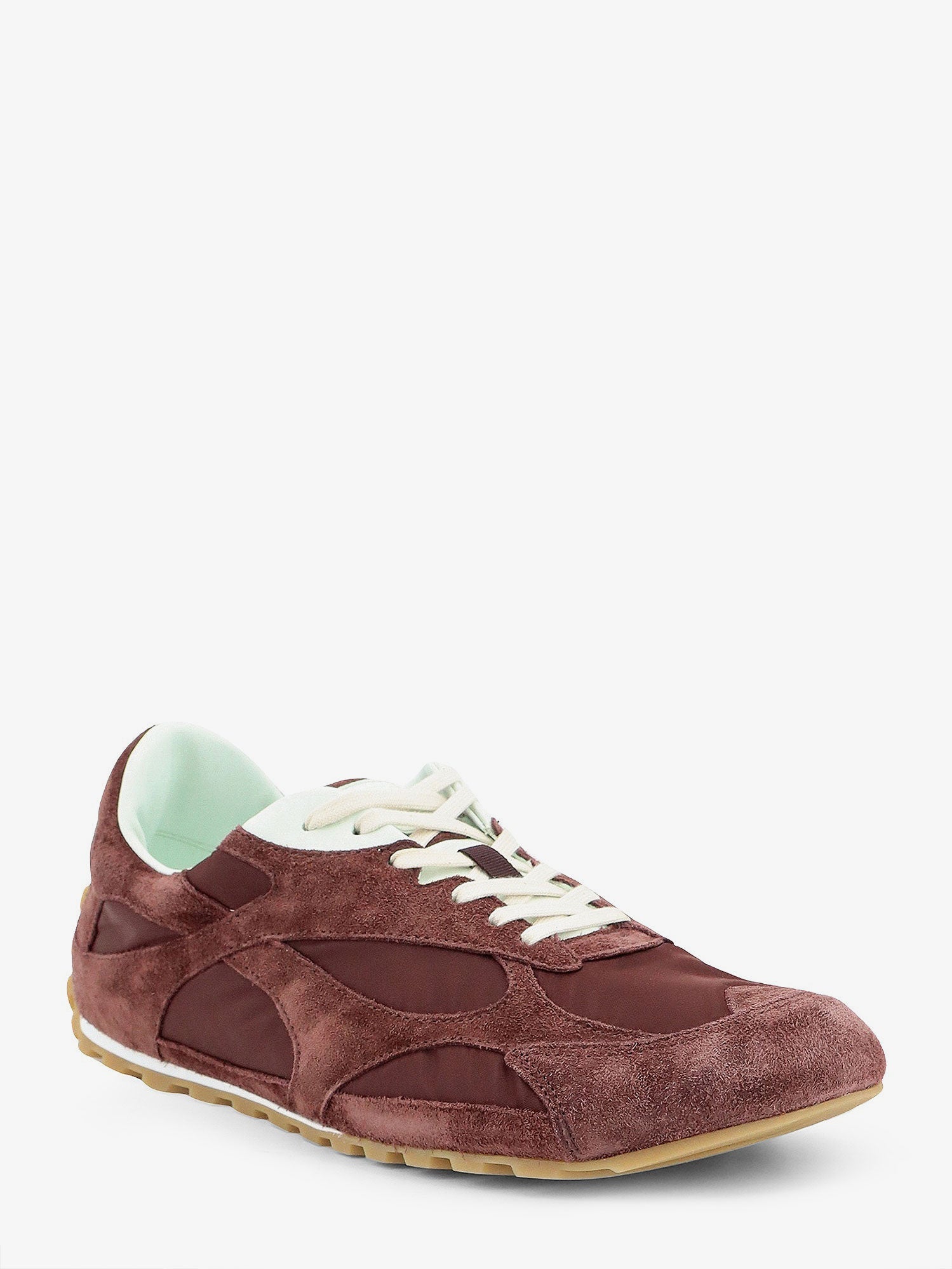 Bottega Veneta Men Orbit Flash Suede And Nylon Sneakers BOTTEGA VENETA