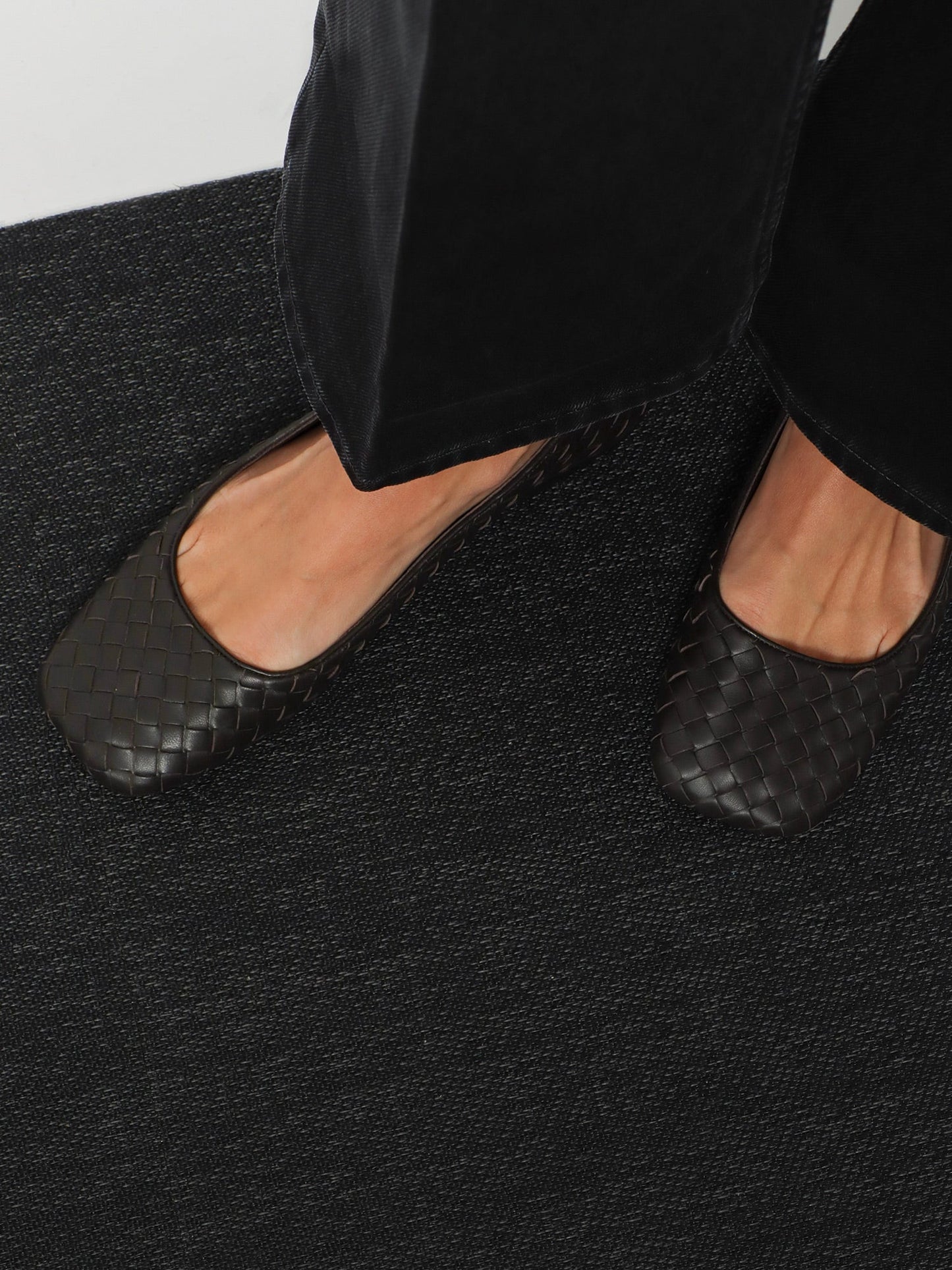 Bottega Veneta Women Charlotte Leather Ballerinas With Intrecciato Motif BOTTEGA VENETA
