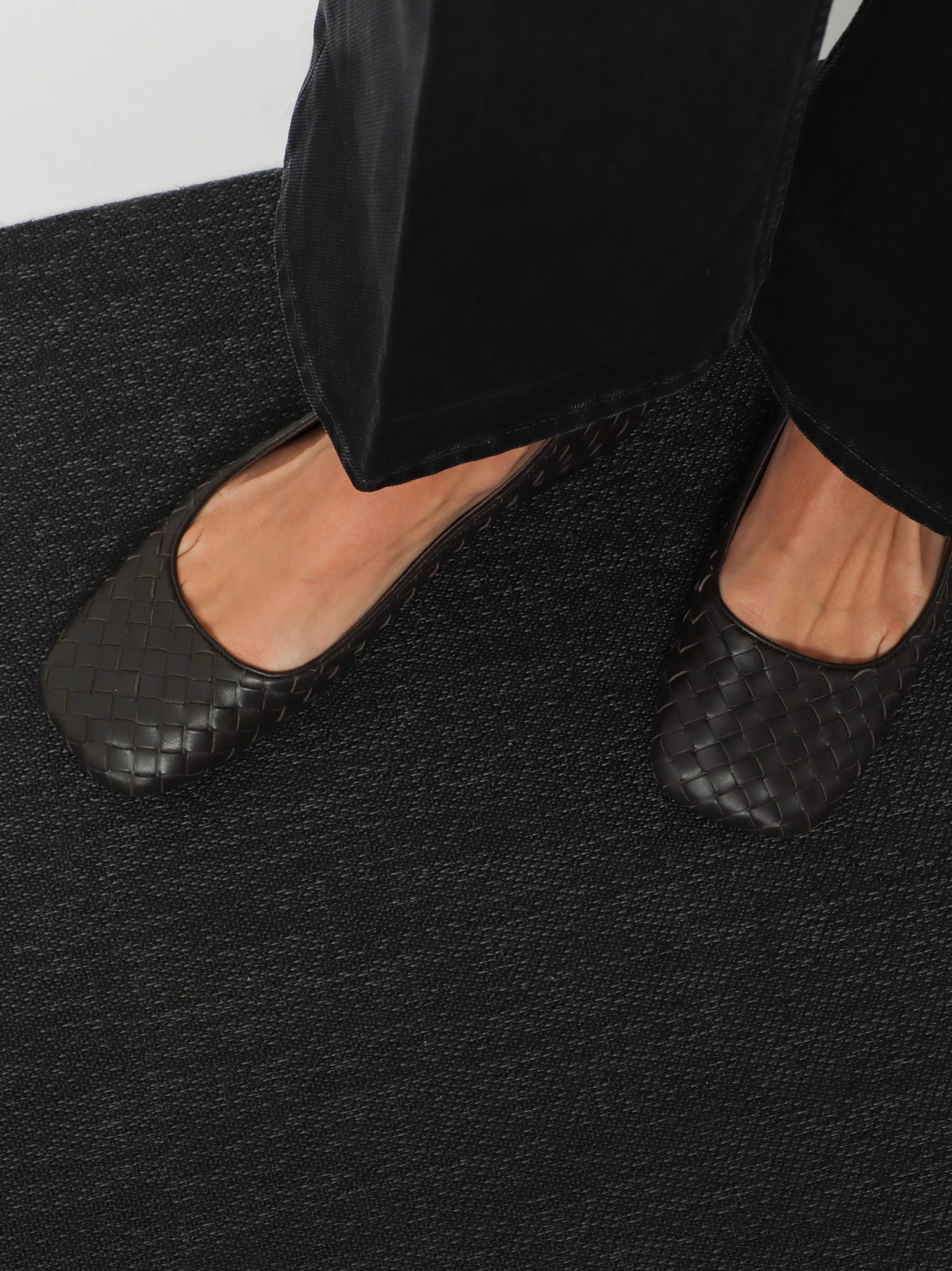 Bottega Veneta Women Charlotte Leather Ballerinas With Intrecciato Motif BOTTEGA VENETA
