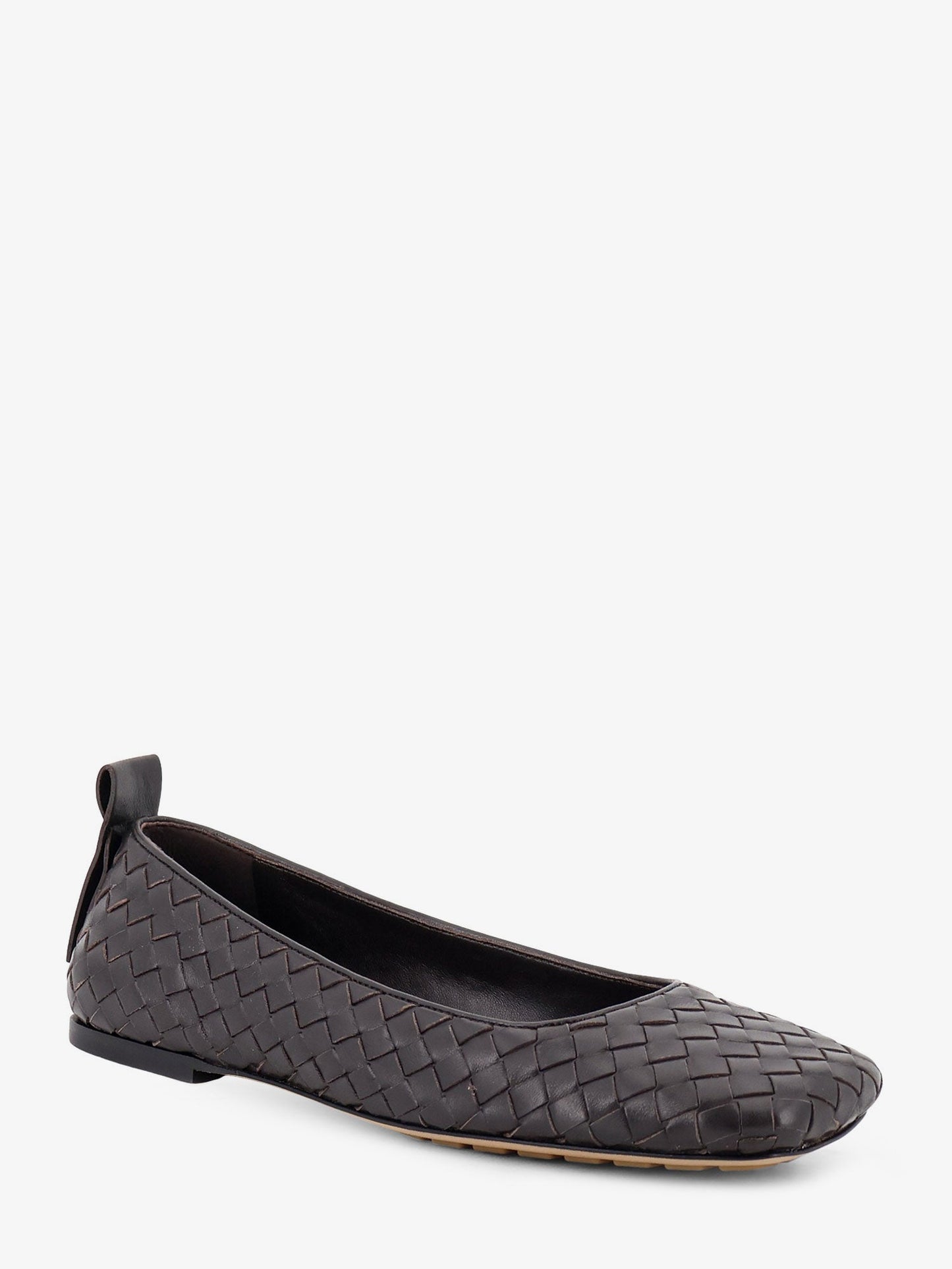 Bottega Veneta Women Charlotte Leather Ballerinas With Intrecciato Motif BOTTEGA VENETA