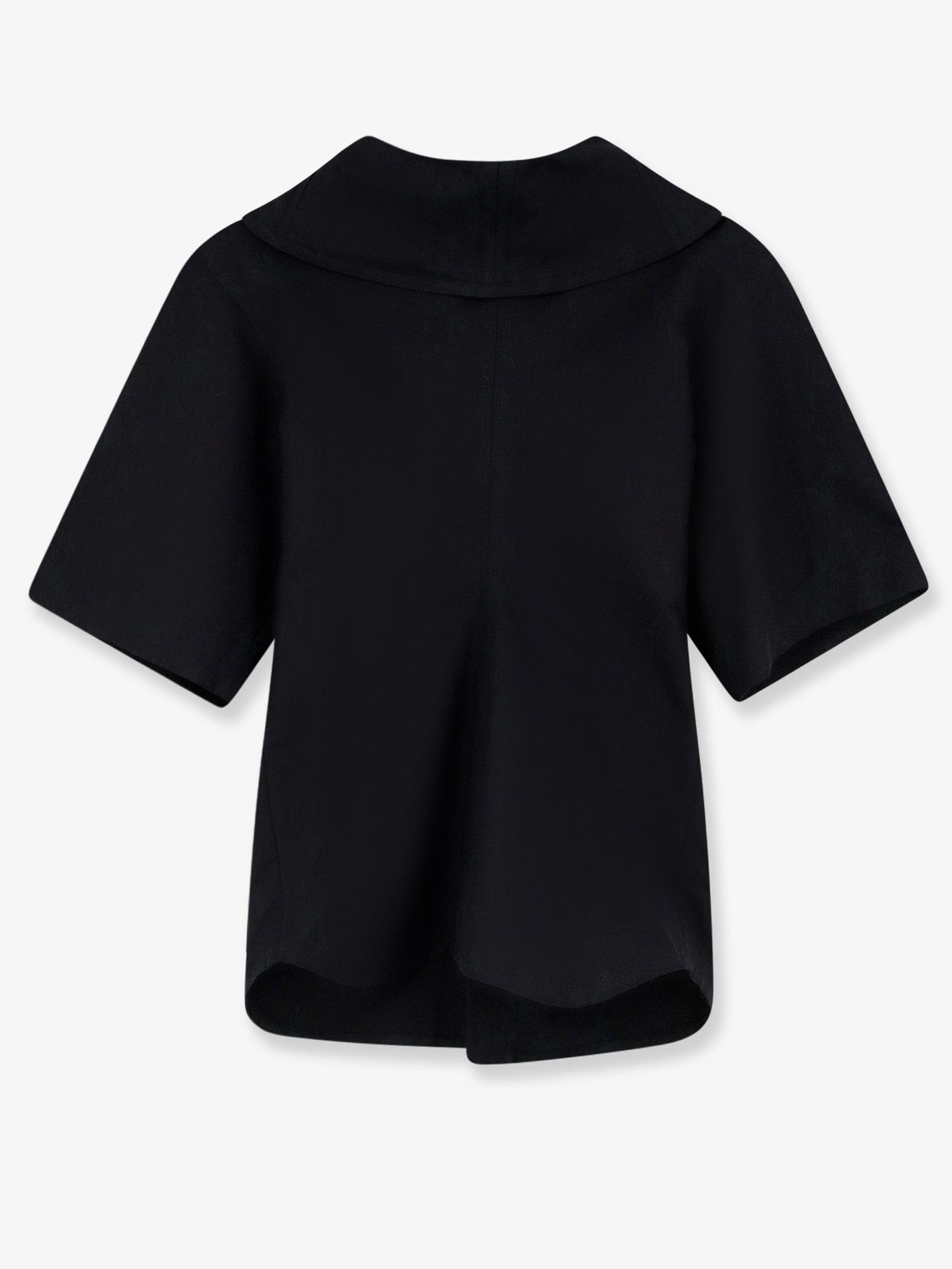 Bottega Veneta Women Compact Cotton Canvas Shirt With Square Knot Buttons BOTTEGA VENETA