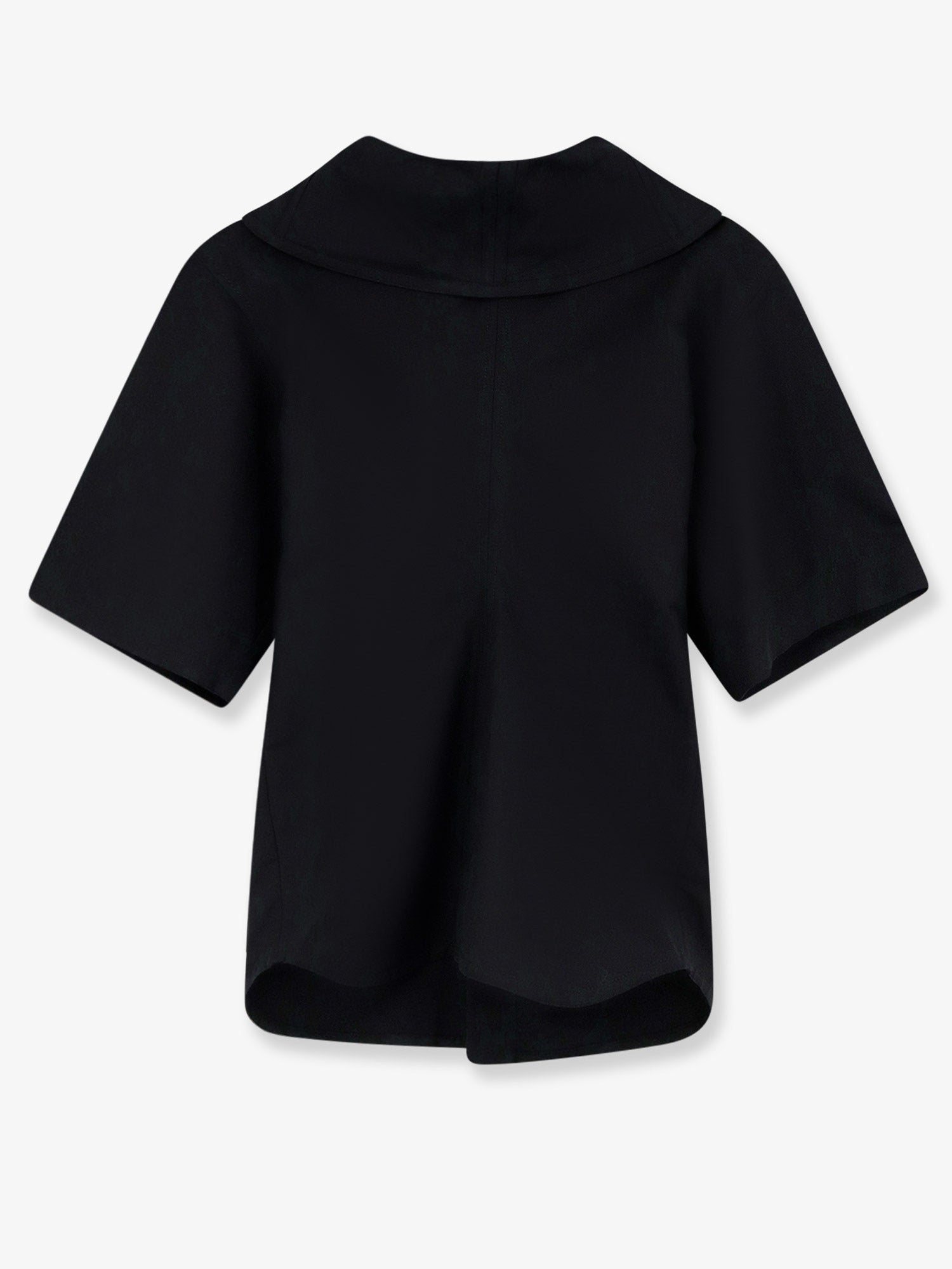 Bottega Veneta Women Compact Cotton Canvas Shirt With Square Knot Buttons BOTTEGA VENETA