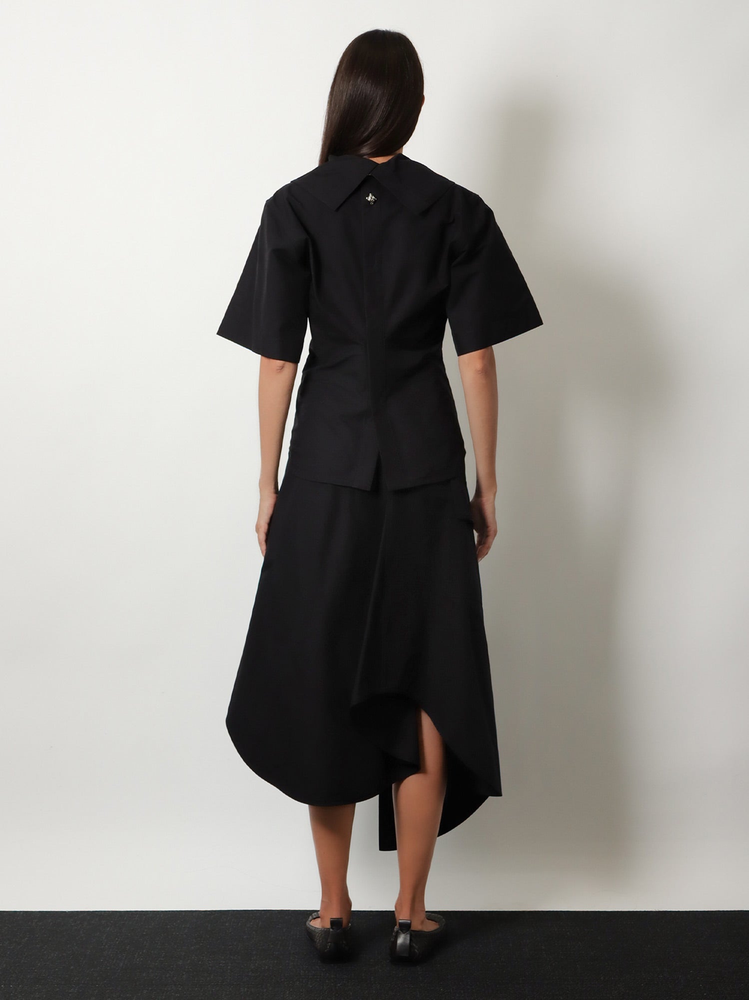 Bottega Veneta Women Compact Cotton Canvas Shirt With Square Knot Buttons BOTTEGA VENETA