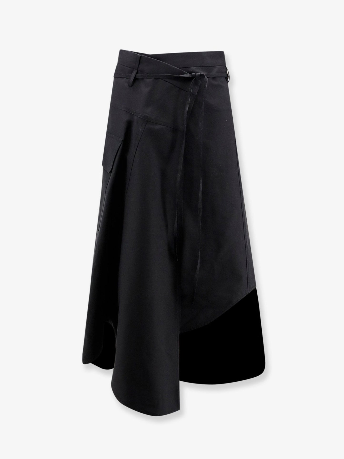 Bottega Veneta Women Compact Cotton Canvas Skirt BOTTEGA VENETA