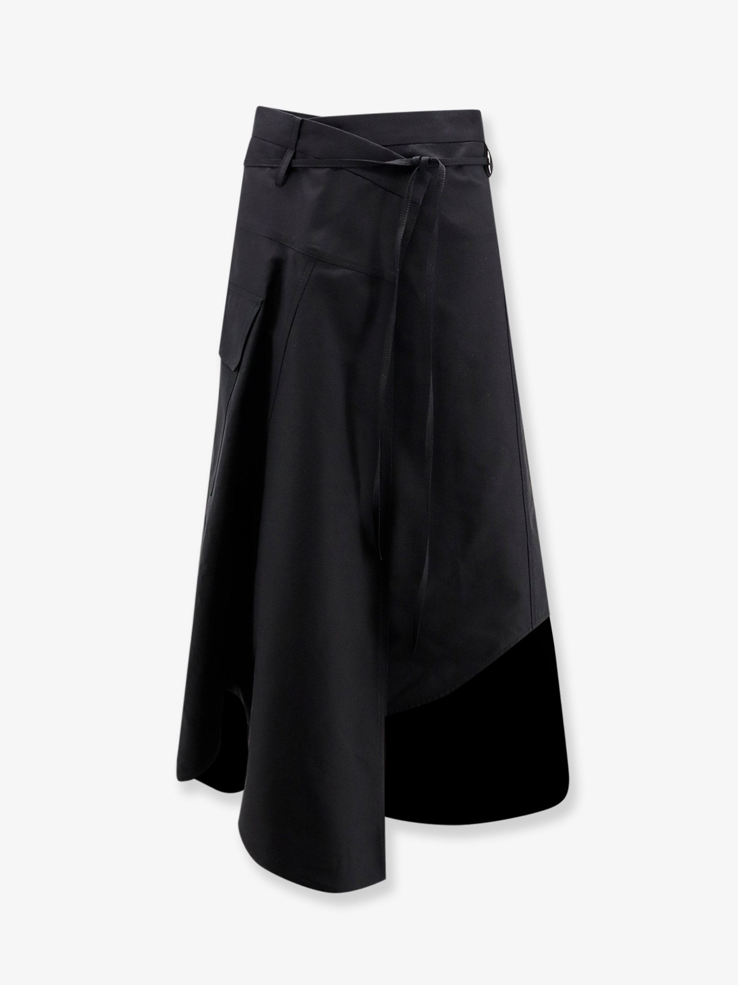 Bottega Veneta Women Compact Cotton Canvas Skirt BOTTEGA VENETA