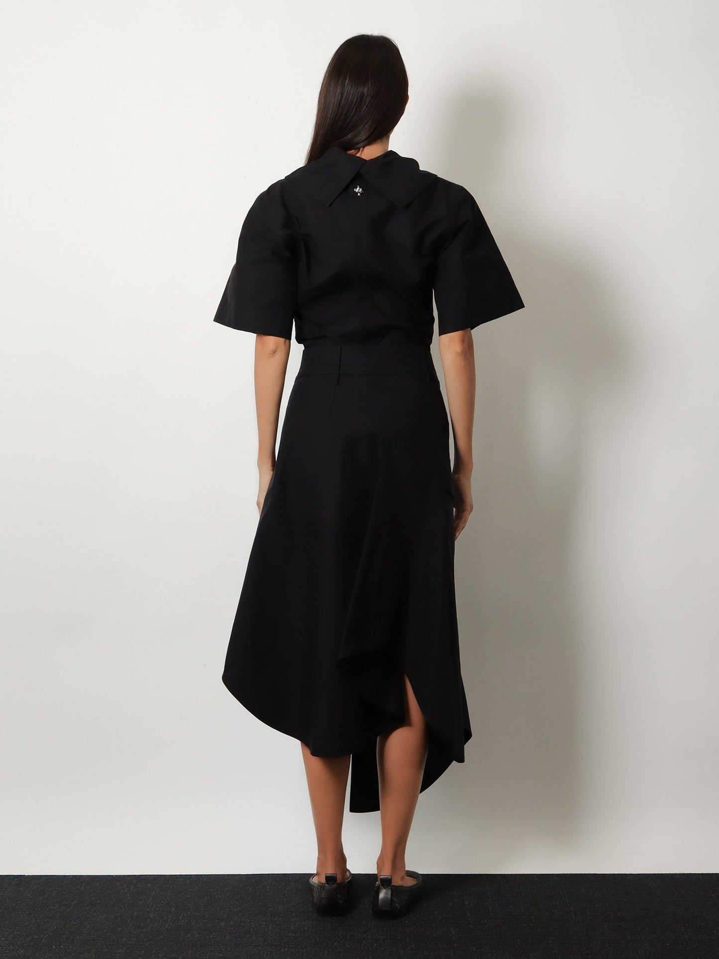 Bottega Veneta Women Compact Cotton Canvas Skirt BOTTEGA VENETA
