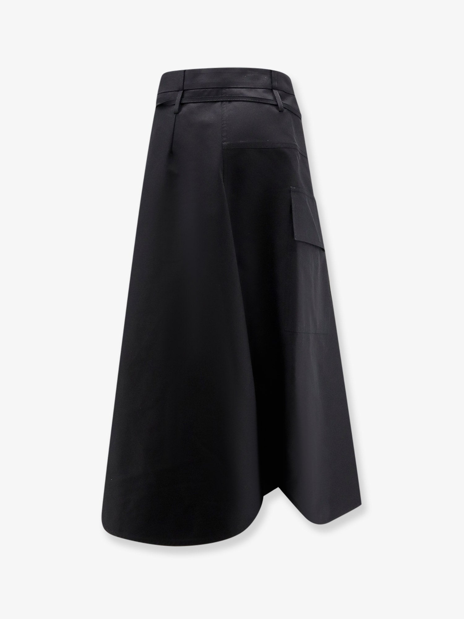 Bottega Veneta Women Compact Cotton Canvas Skirt BOTTEGA VENETA