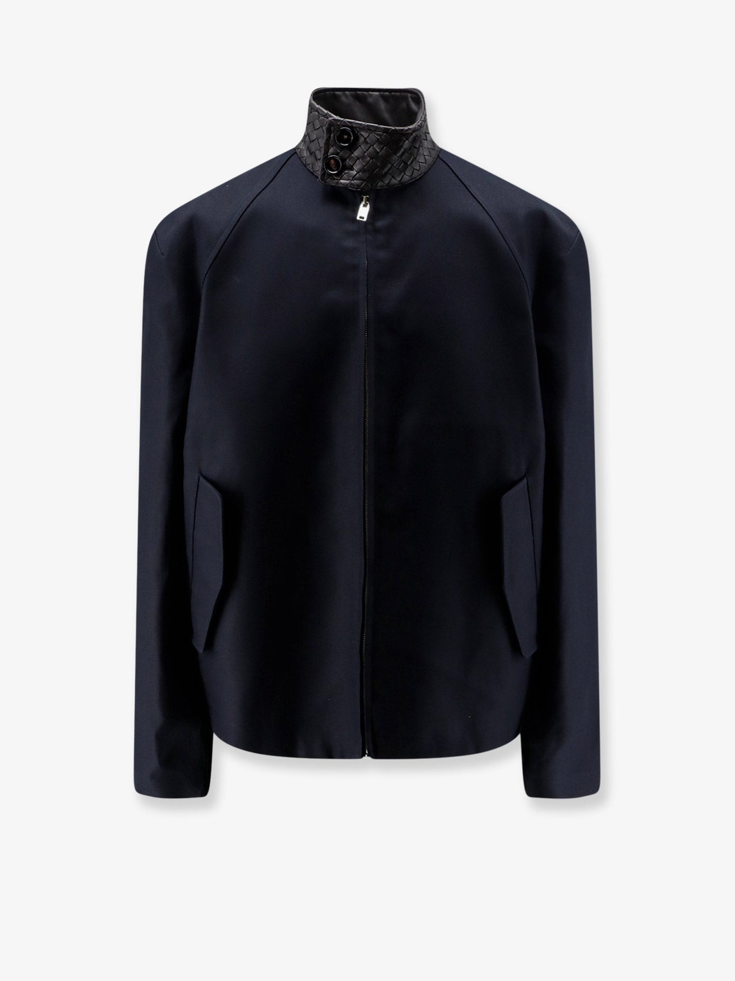 Bottega Veneta Men Harrington Compact Cotton Gabardine Jacket BOTTEGA VENETA