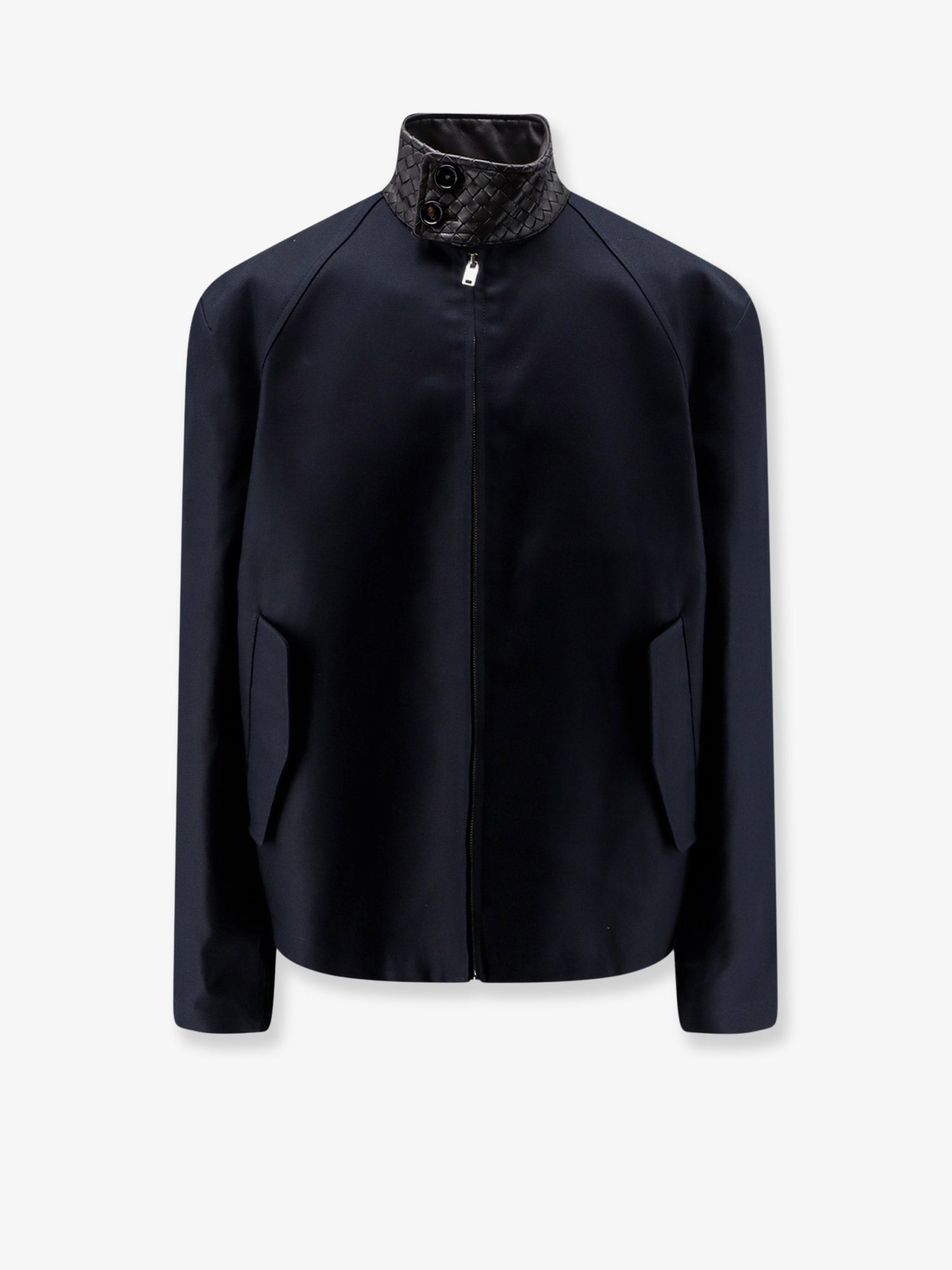 Bottega Veneta Men Harrington Compact Cotton Gabardine Jacket BOTTEGA VENETA