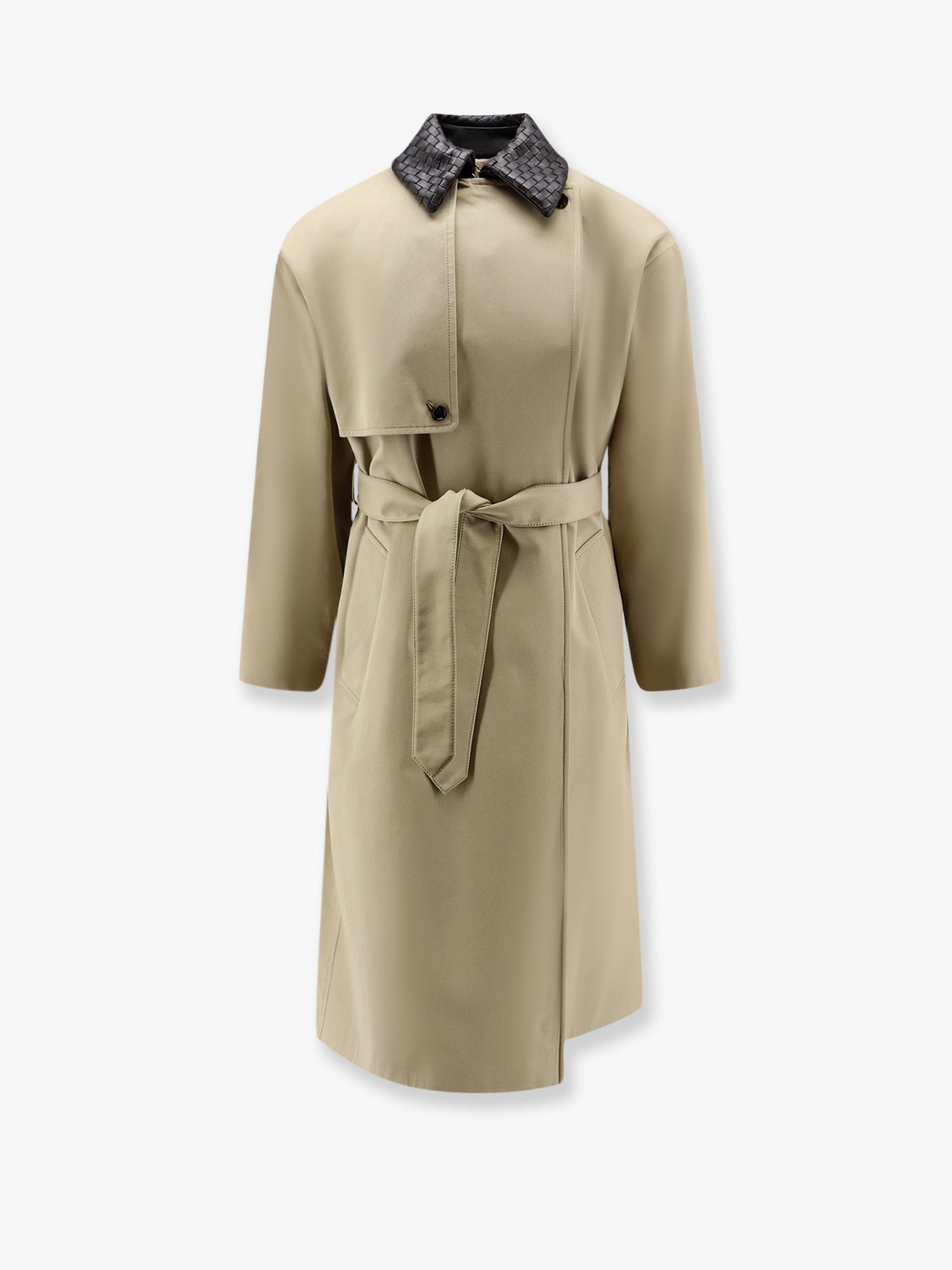 Bottega Veneta Women Light Cotton Trench BOTTEGA VENETA