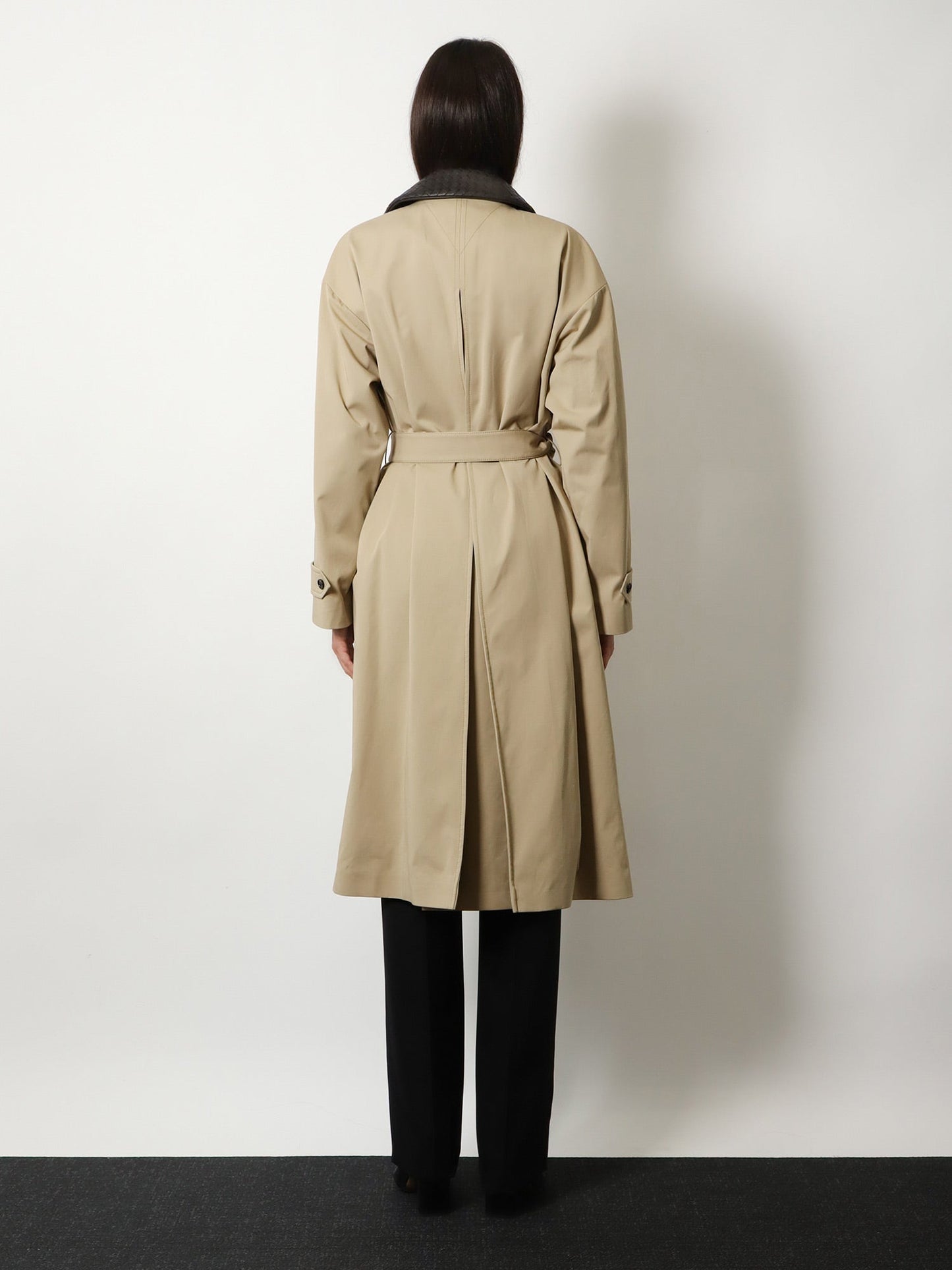 Bottega Veneta Women Light Cotton Trench BOTTEGA VENETA
