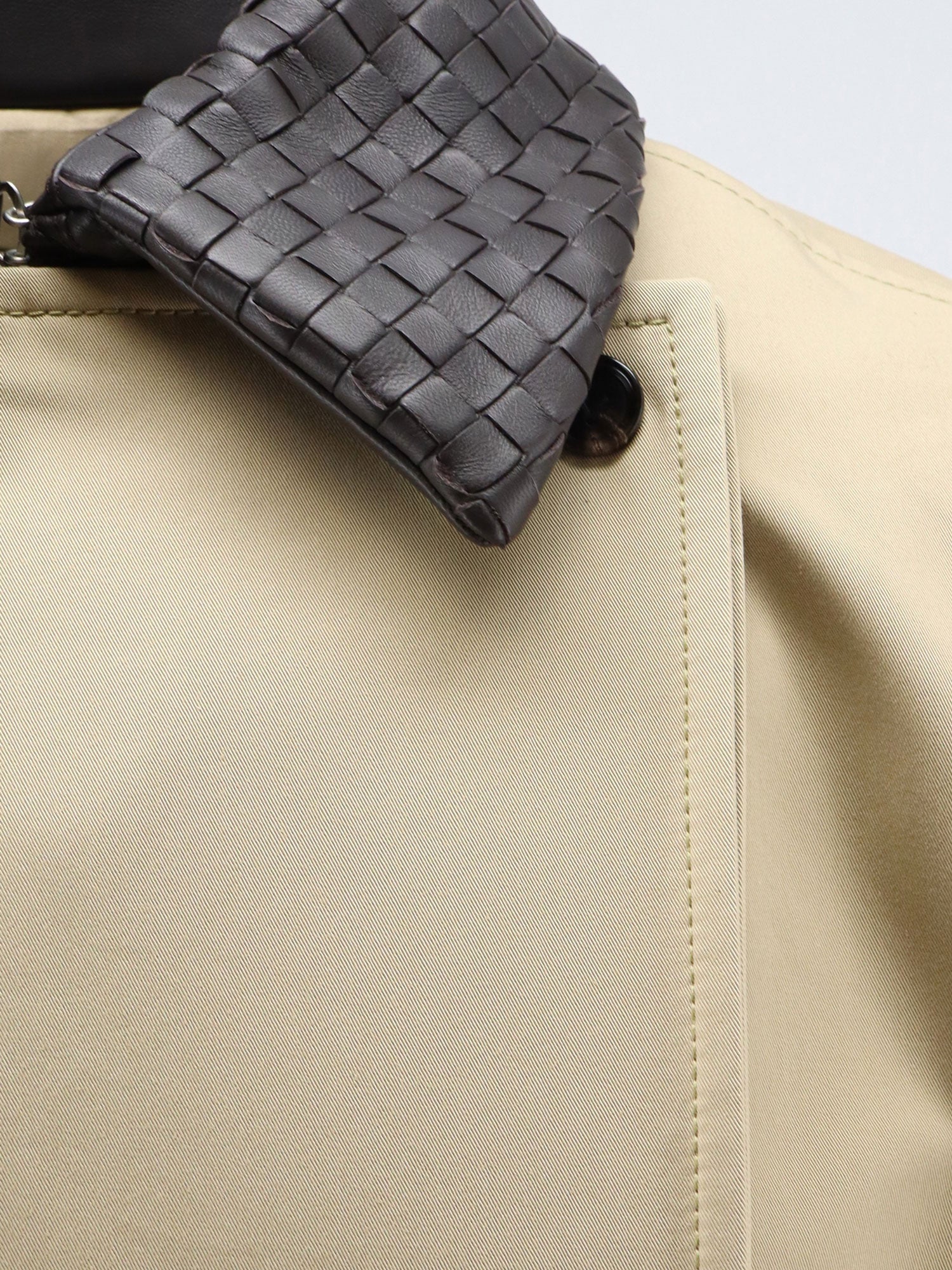 Bottega Veneta Women Light Cotton Trench BOTTEGA VENETA