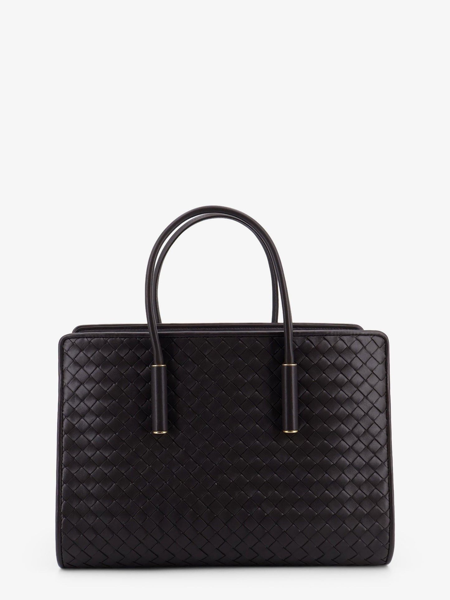 Bottega Veneta Women Barbara Leather Handbag With Intrecciato Motif BOTTEGA VENETA