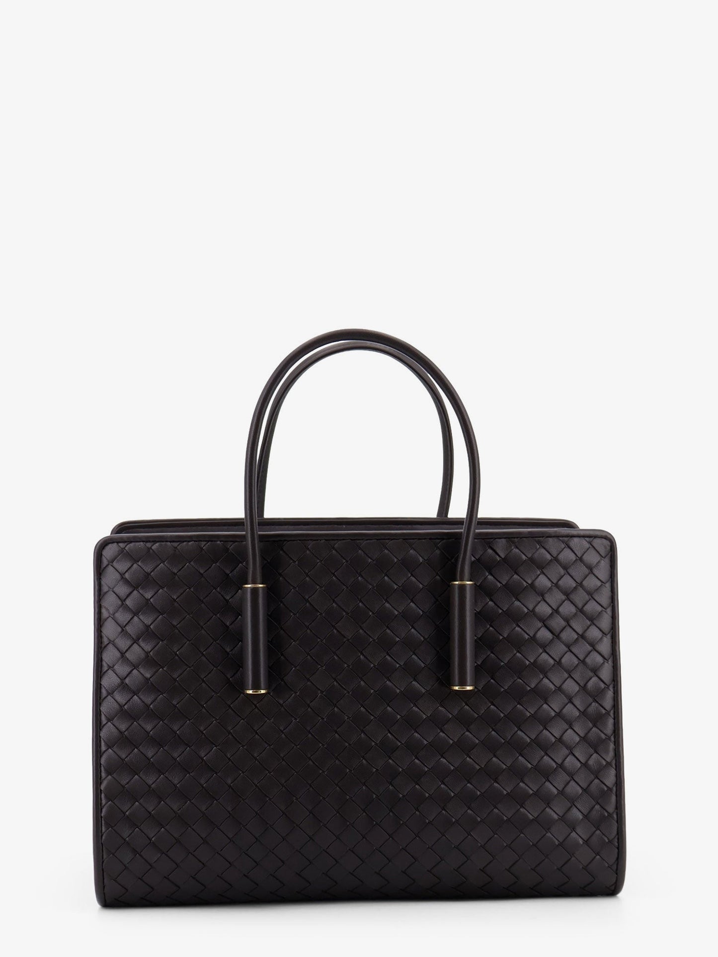 Bottega Veneta Women Barbara Leather Handbag With Intrecciato Motif BOTTEGA VENETA