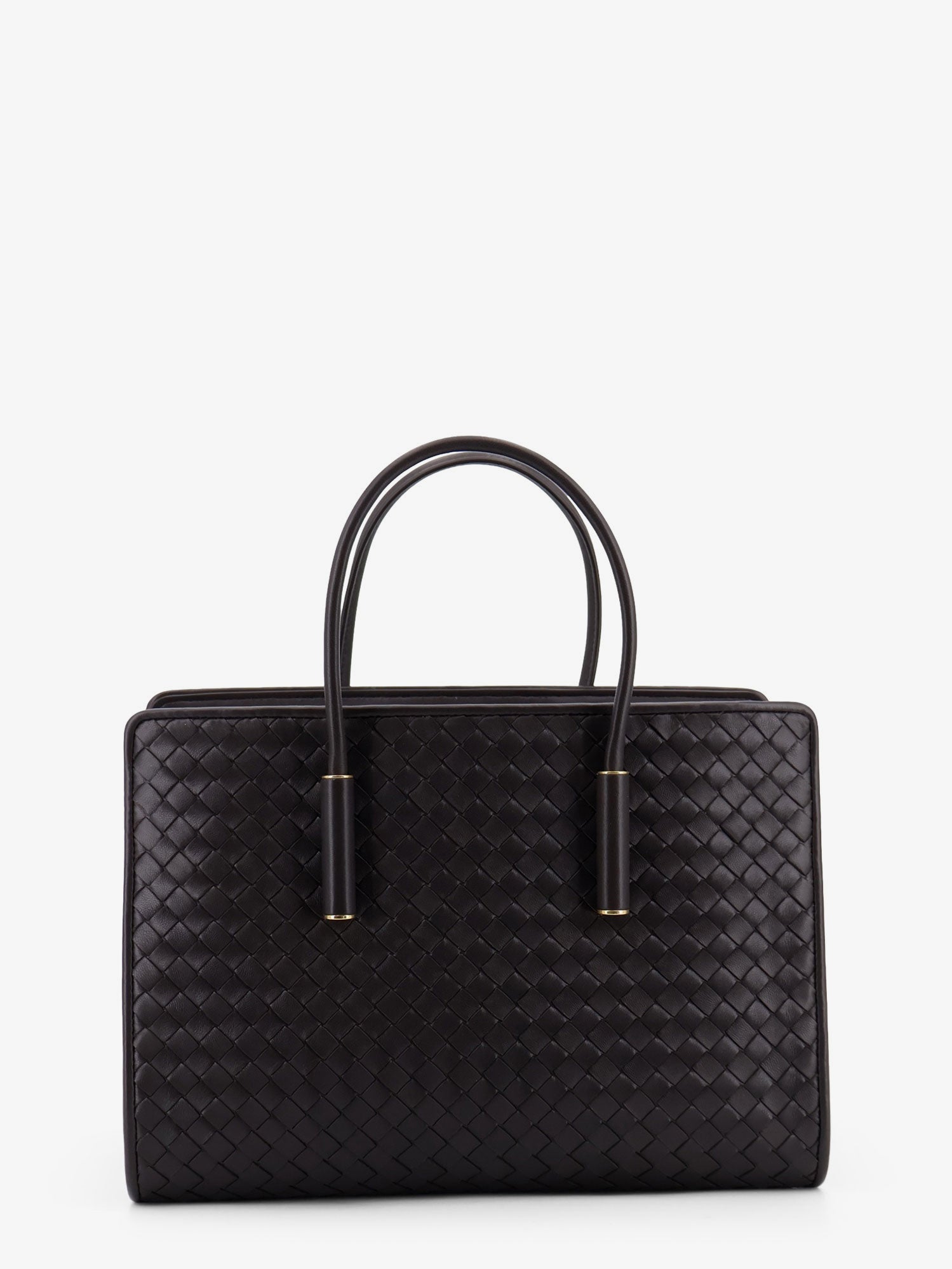 Bottega Veneta Women Barbara Leather Handbag With Intrecciato Motif BOTTEGA VENETA