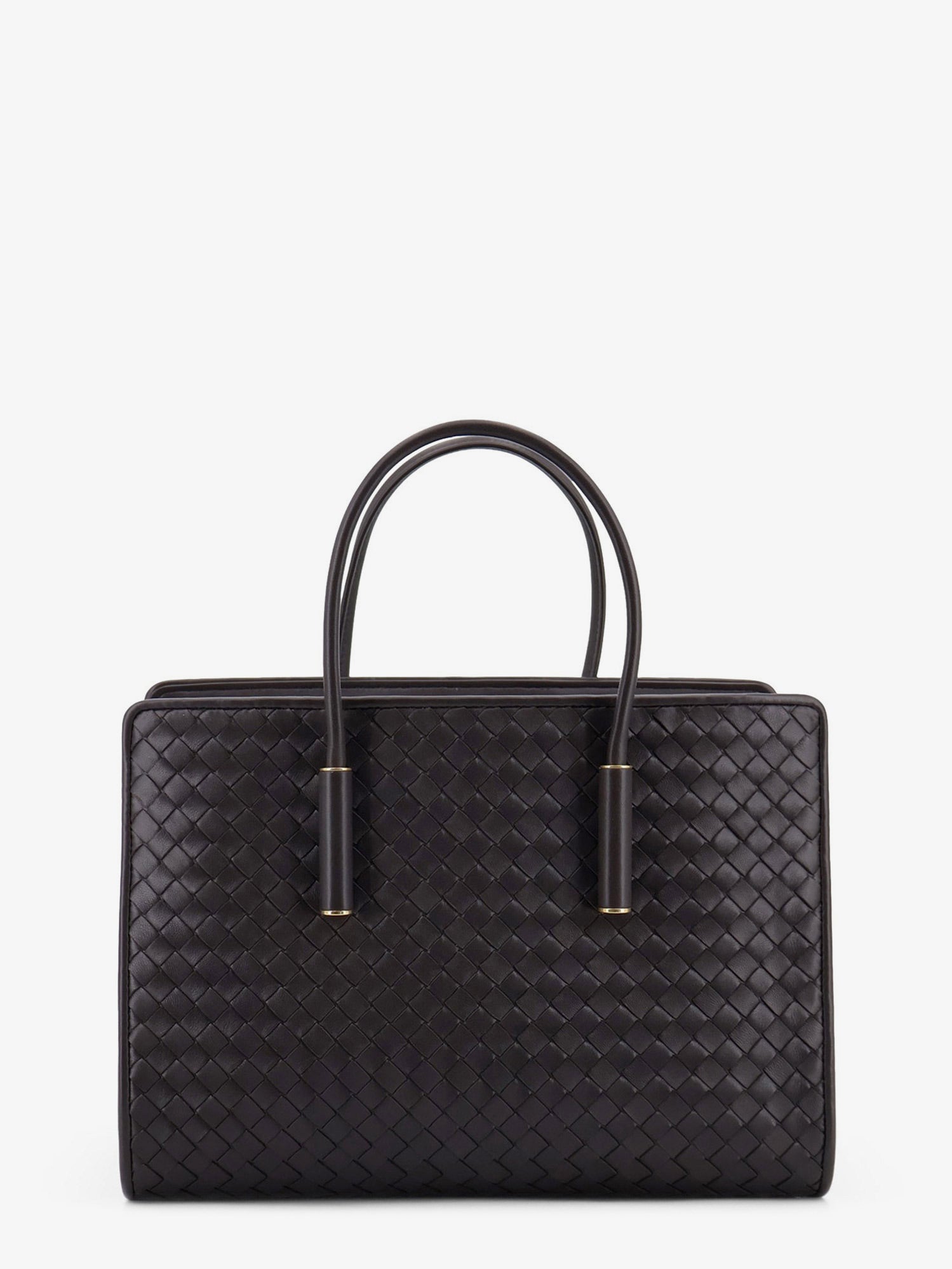 Bottega Veneta Women Barbara Leather Handbag With Intrecciato Motif BOTTEGA VENETA
