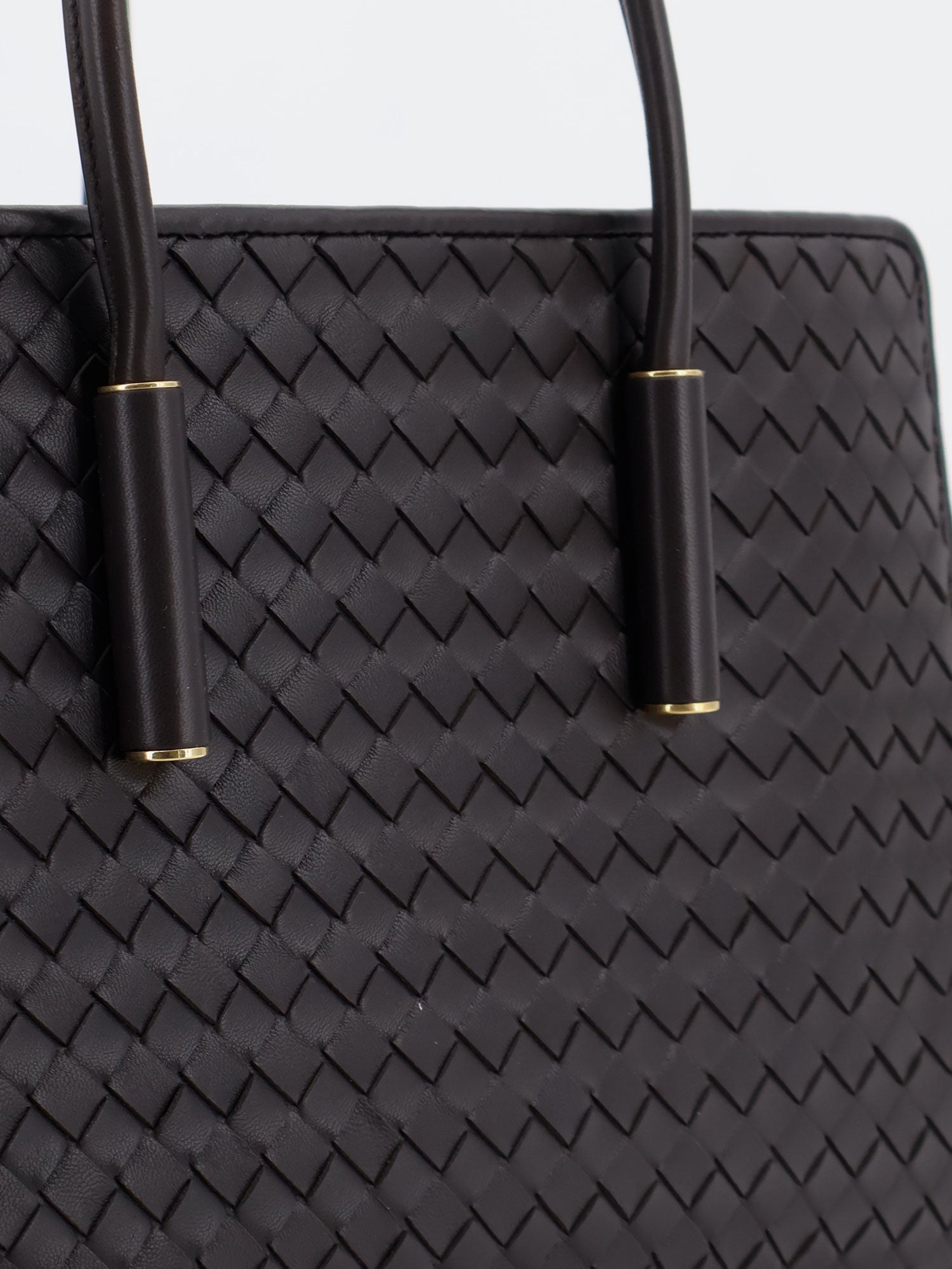 Bottega Veneta Women Barbara Leather Handbag With Intrecciato Motif BOTTEGA VENETA