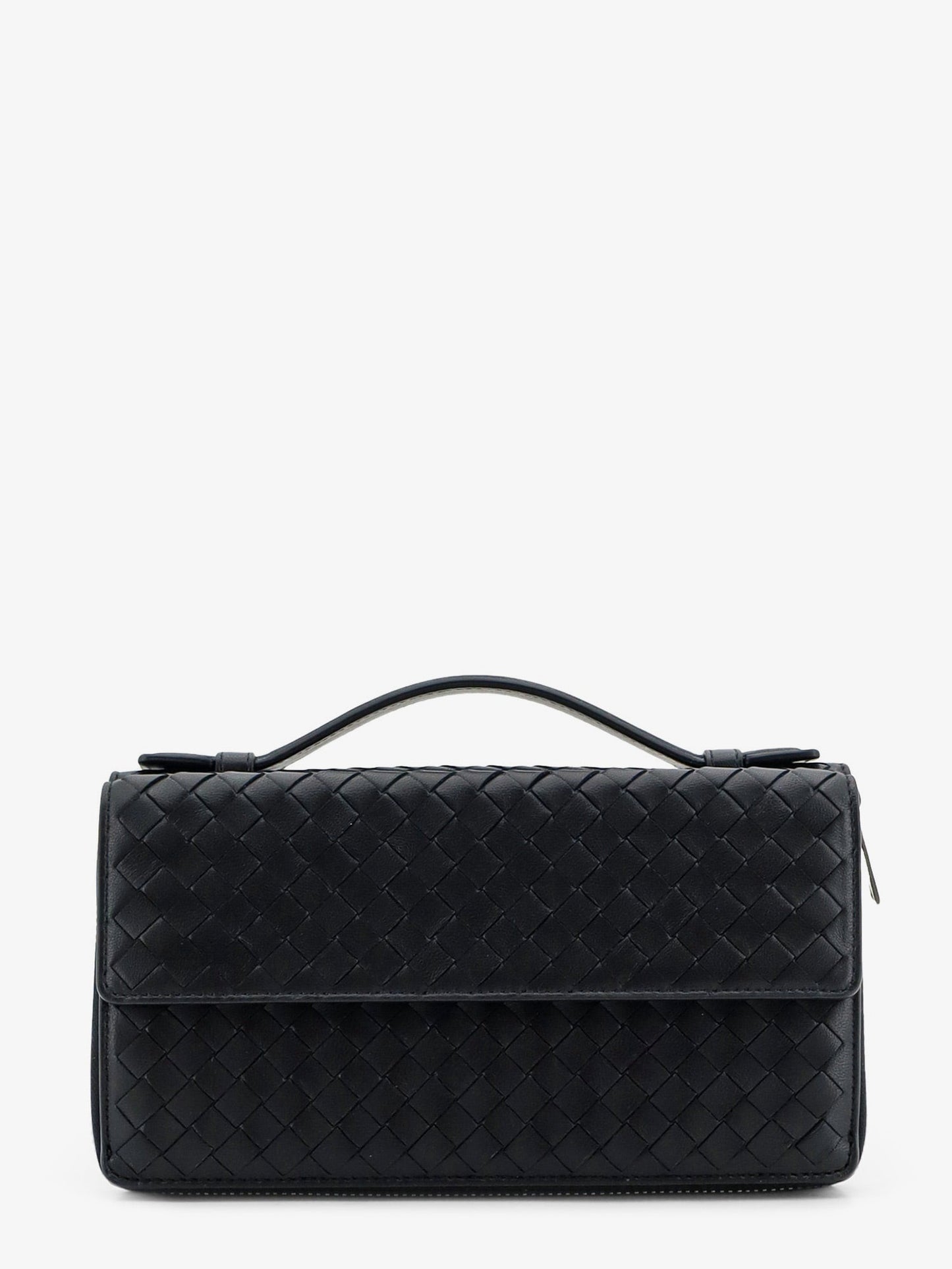 Bottega Veneta Men Leather Wallet With Intrecciato Pattern BOTTEGA VENETA