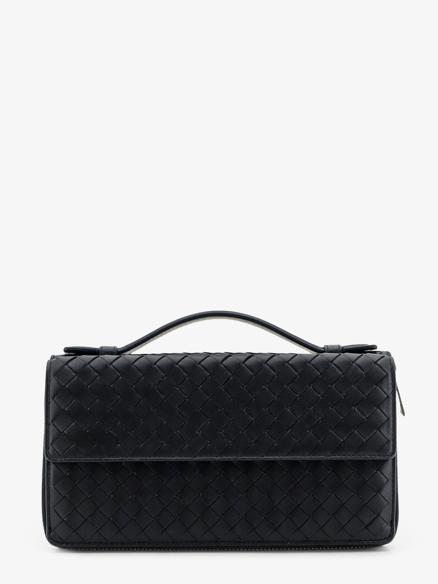 Bottega Veneta Men Leather Wallet With Intrecciato Pattern BOTTEGA VENETA