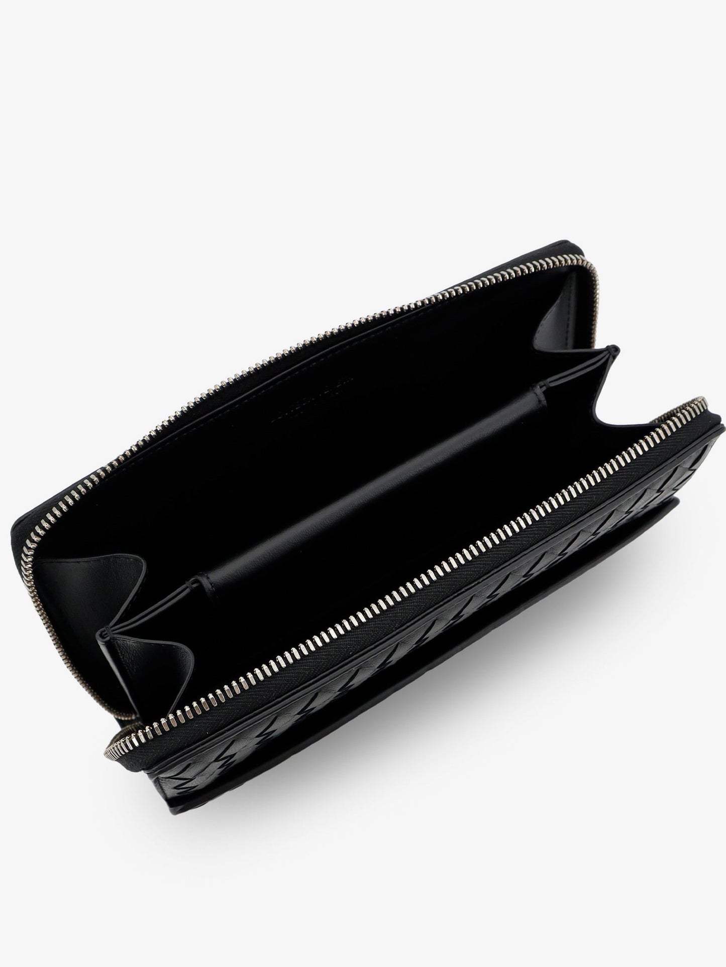 Bottega Veneta Men Leather Wallet With Intrecciato Pattern BOTTEGA VENETA
